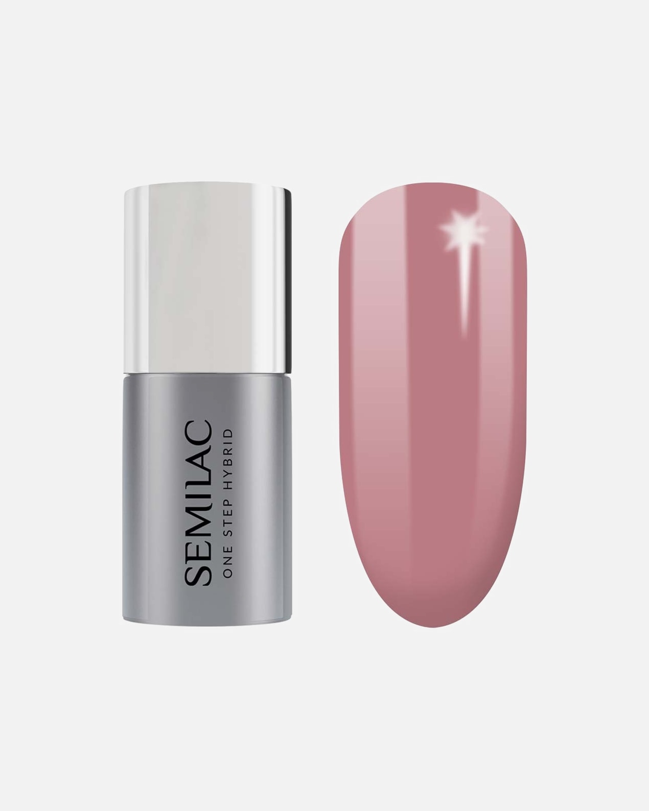 UV lak na nehty po UnisexSemilac#INNERBEAUTYOne Step HybridS240