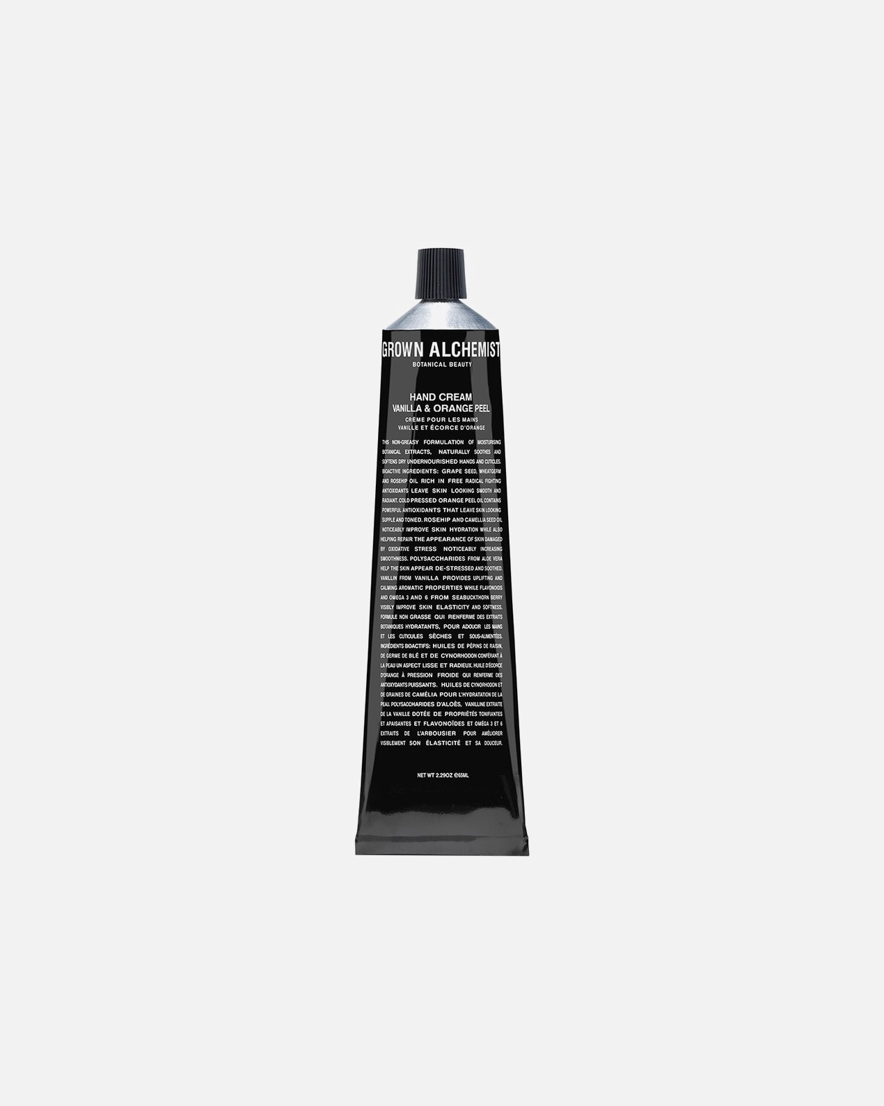 Krém na ruce po UnisexGrown Alchemist#INNERBEAUTYHand Cream: Vanilla & Orange Peel65 ml