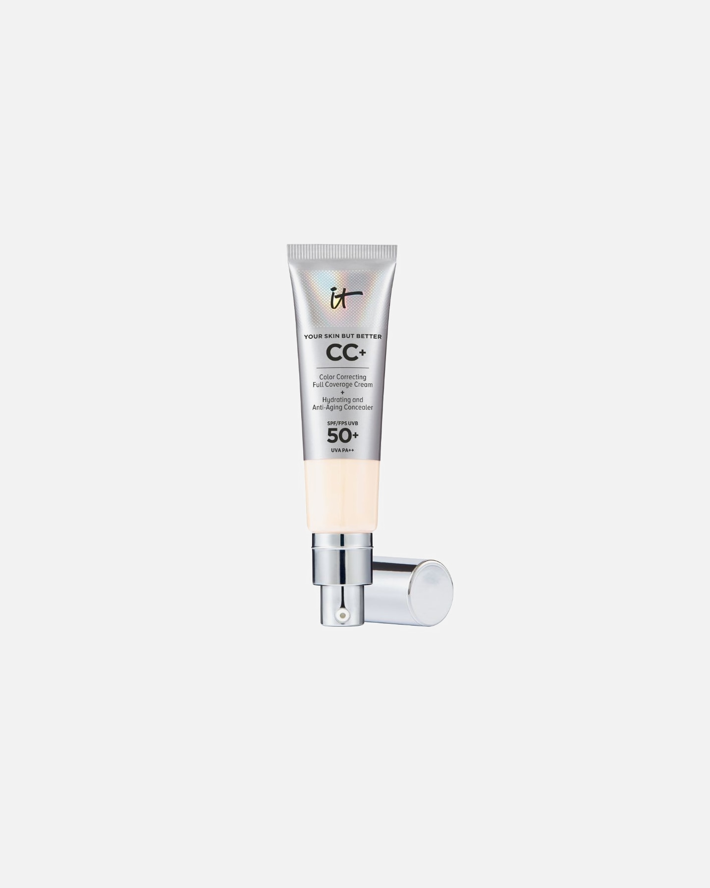 CC krém po UnisexO značce IT CosmeticsCC+ Cream with SPF 50+FAIR PORCELAIN