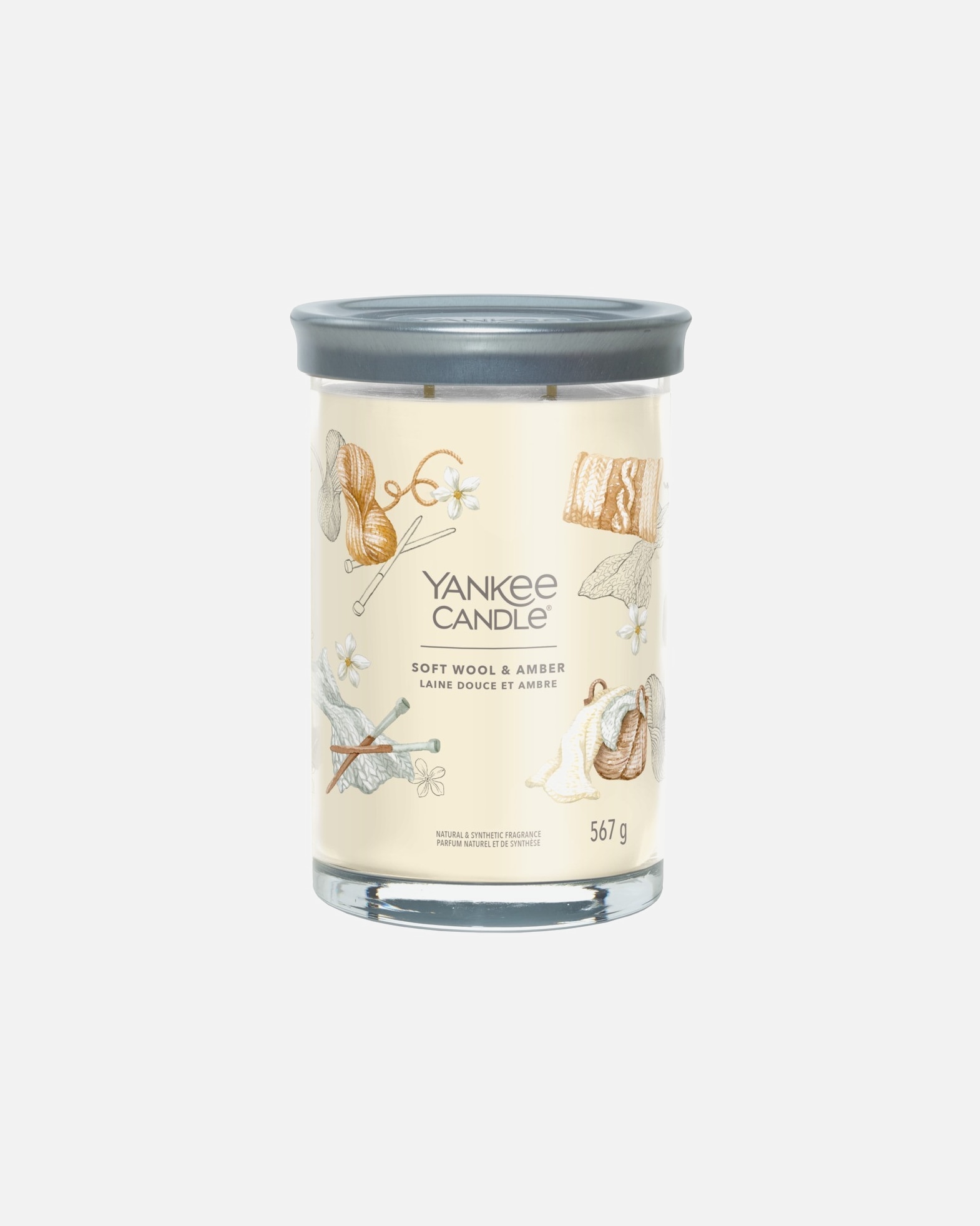Svíčka po UnisexYANKEE CANDLE#INNERBEAUTYVelký tumbler 2knoty/Soft Wool & Amber567 g
