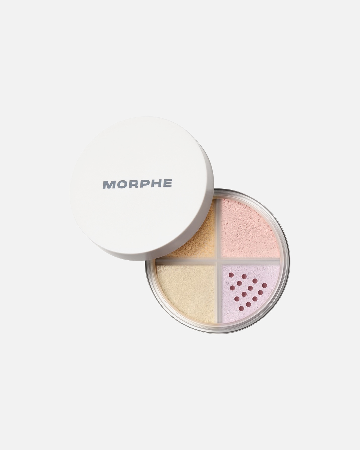 Pudr po UnisexMorphe#INNERBEAUTYBAKE & SET LOOSE POWDER QUADBRIGHT BALANCE
