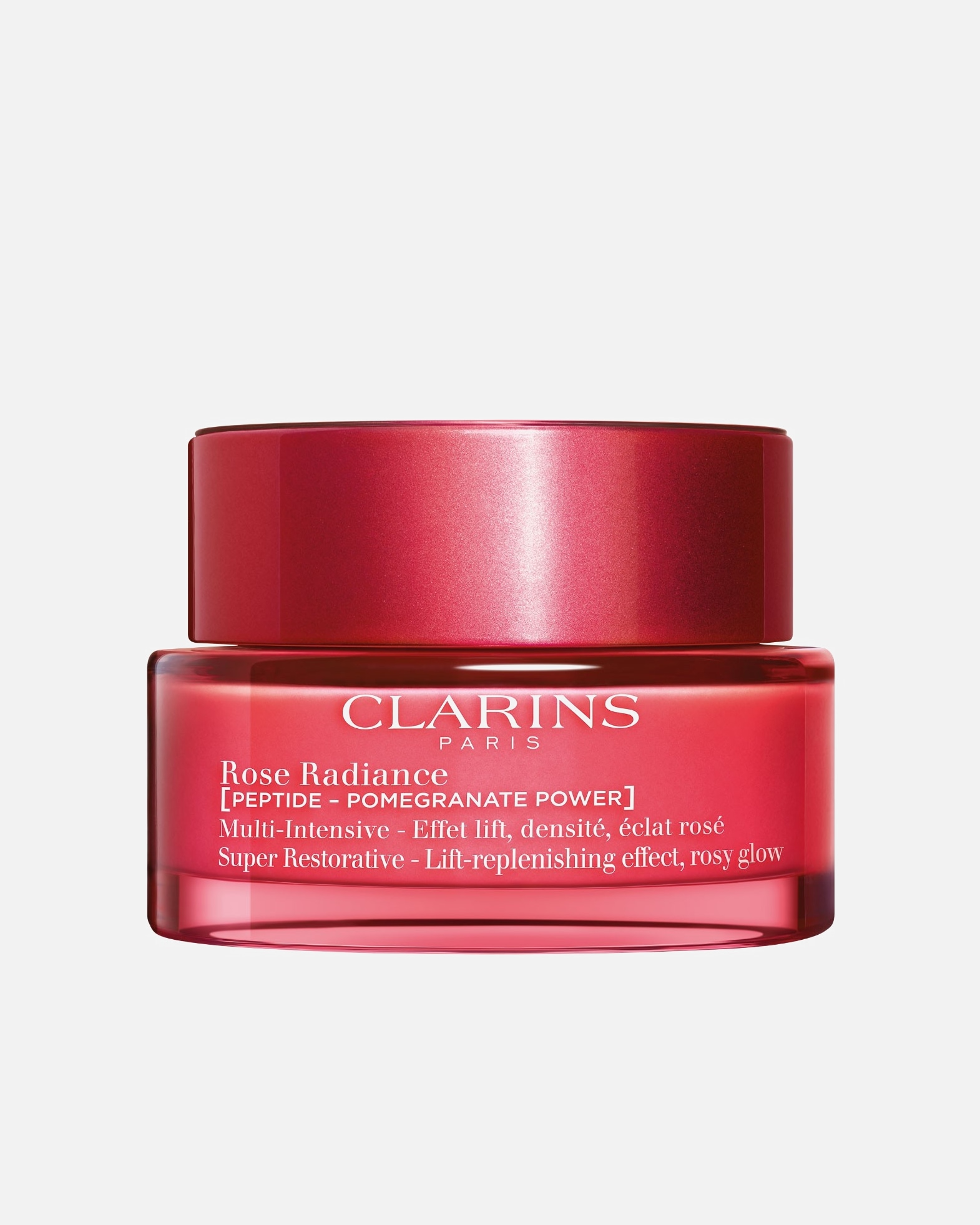 Péče proti vráskám po Pro ženyClarinsMulti-Intensive 50+Super Restorative Rose Radiance Cream50 ml