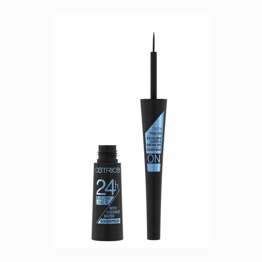 Catrice - 24h Brush Liner Waterproof Oční linky 3 ml Černá unisex