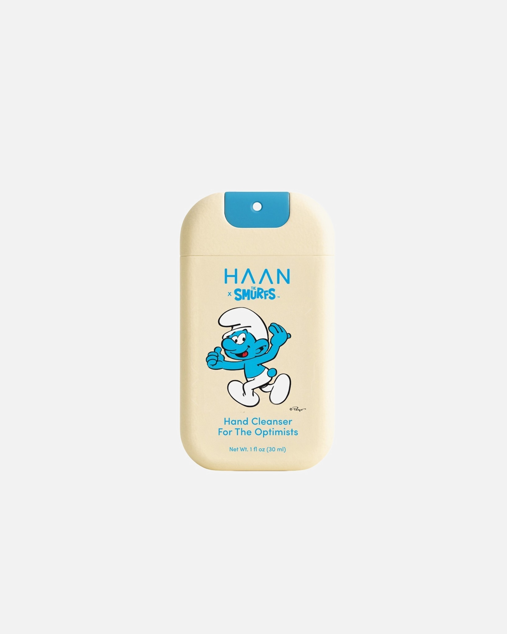 Dezinfekce po UnisexHAAN#INNERBEAUTYAntibakteriální sprej BLUE SMURF30 ml