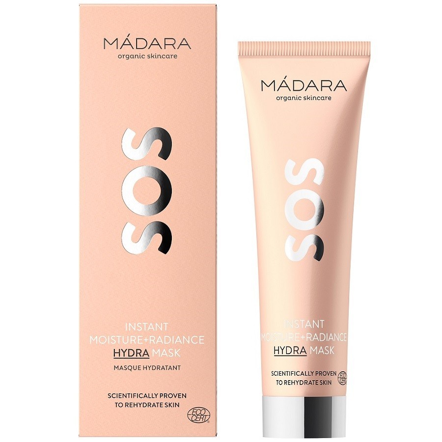 MÁDARA - SOS Hydra Instant Moisture + Radiance Mask Hydratační masky 60 ml unisex