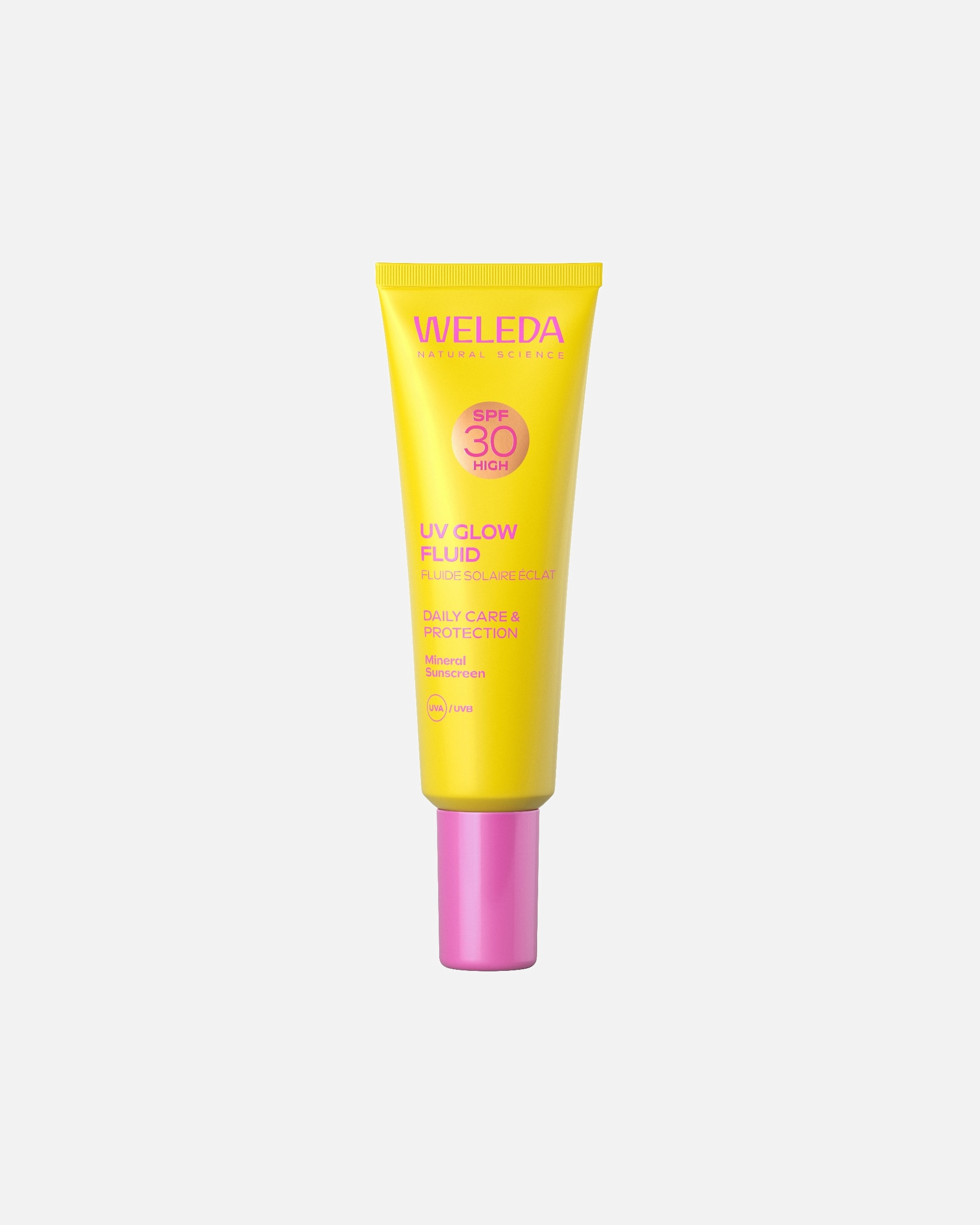 Pleťový fluid po UnisexWeleda#INNERBEAUTYUV Glow Fluid SFP 3030 ml