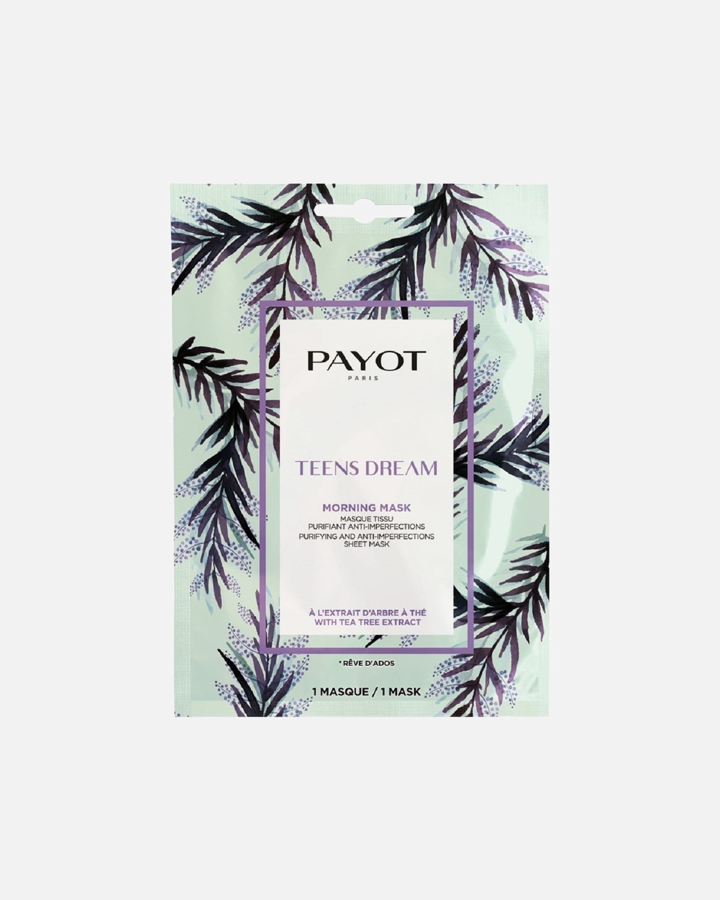 Plátýnková maska po UnisexPayotStrawberry Peach15 ks