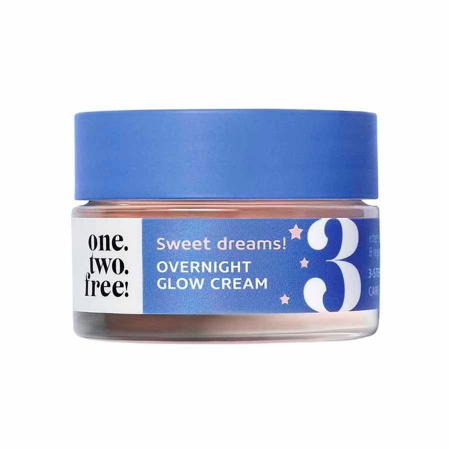 one.two.free! - Overnight Glow Cream Noční krémy 15 ml unisex