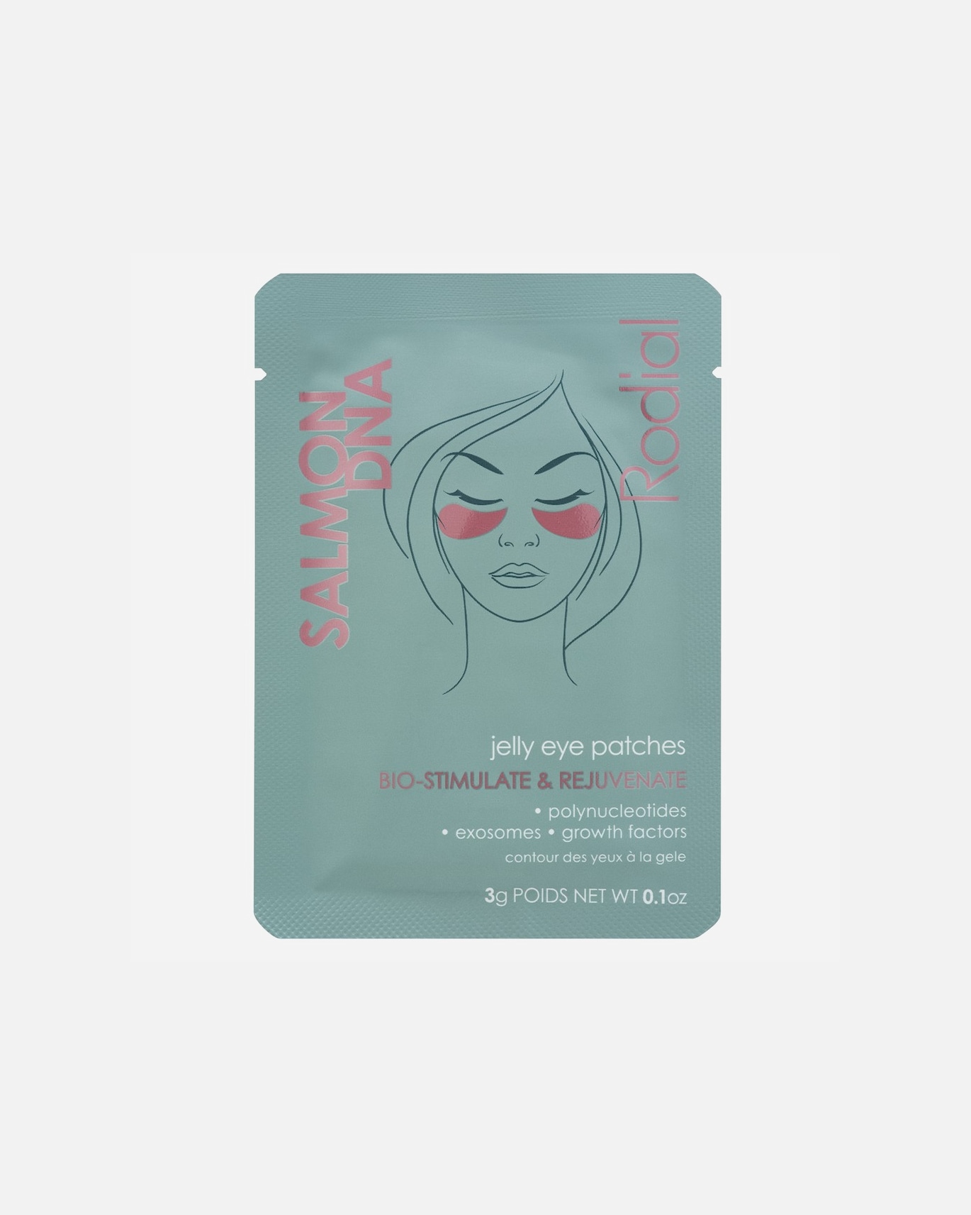 Polštářky pod oči po UnisexRodialSalmon Jelly Eye Patches X41 kus