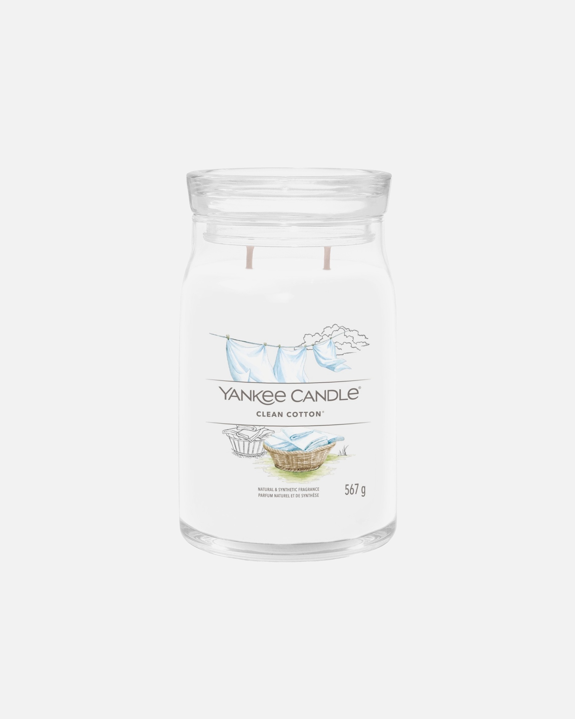 Svíčka po UnisexYANKEE CANDLE#INNERBEAUTYClean Cotton567 g - Signature