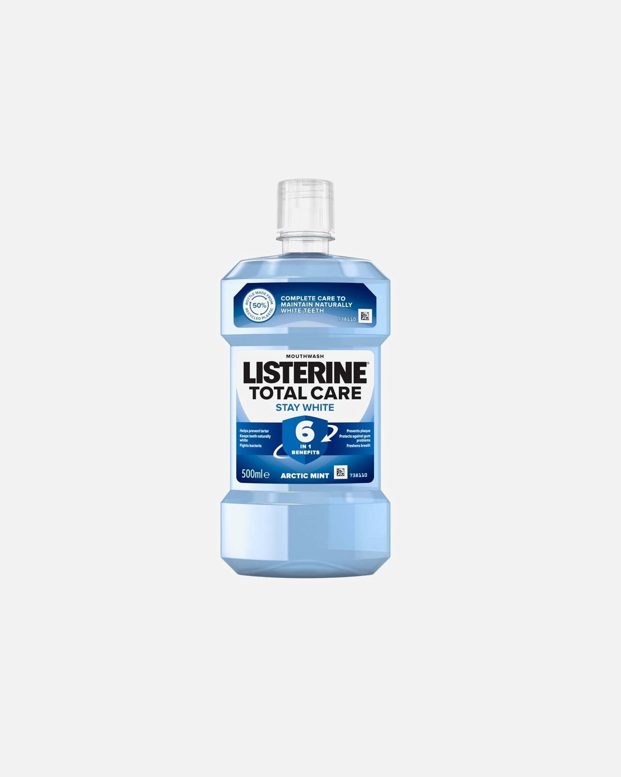 Ústní voda po UnisexListerine#INNERBEAUTYTotal Care Stay White500ml