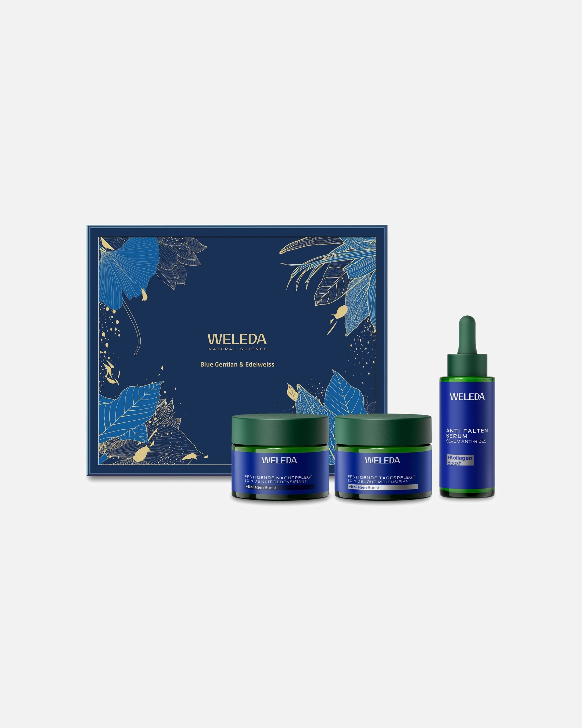 Skincare sada po UnisexWeleda#INNERBEAUTYLifting Face Care Blue Gentian & Edelweiss1 kus