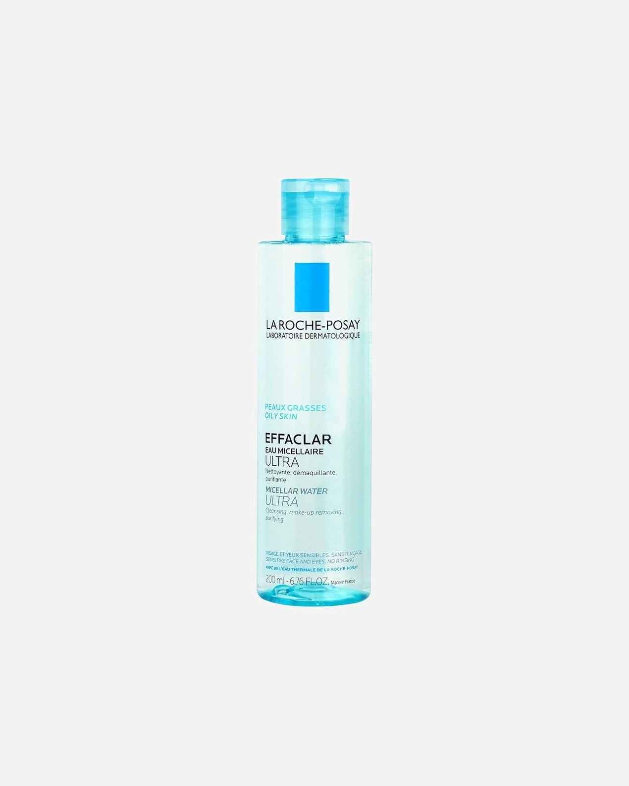 Micelární voda po UnisexLa Roche-PosayEffaclarČisticí tekutina Ultra – čisticí přípravek na obličej pro mastnou a problematickou pleť200 ml