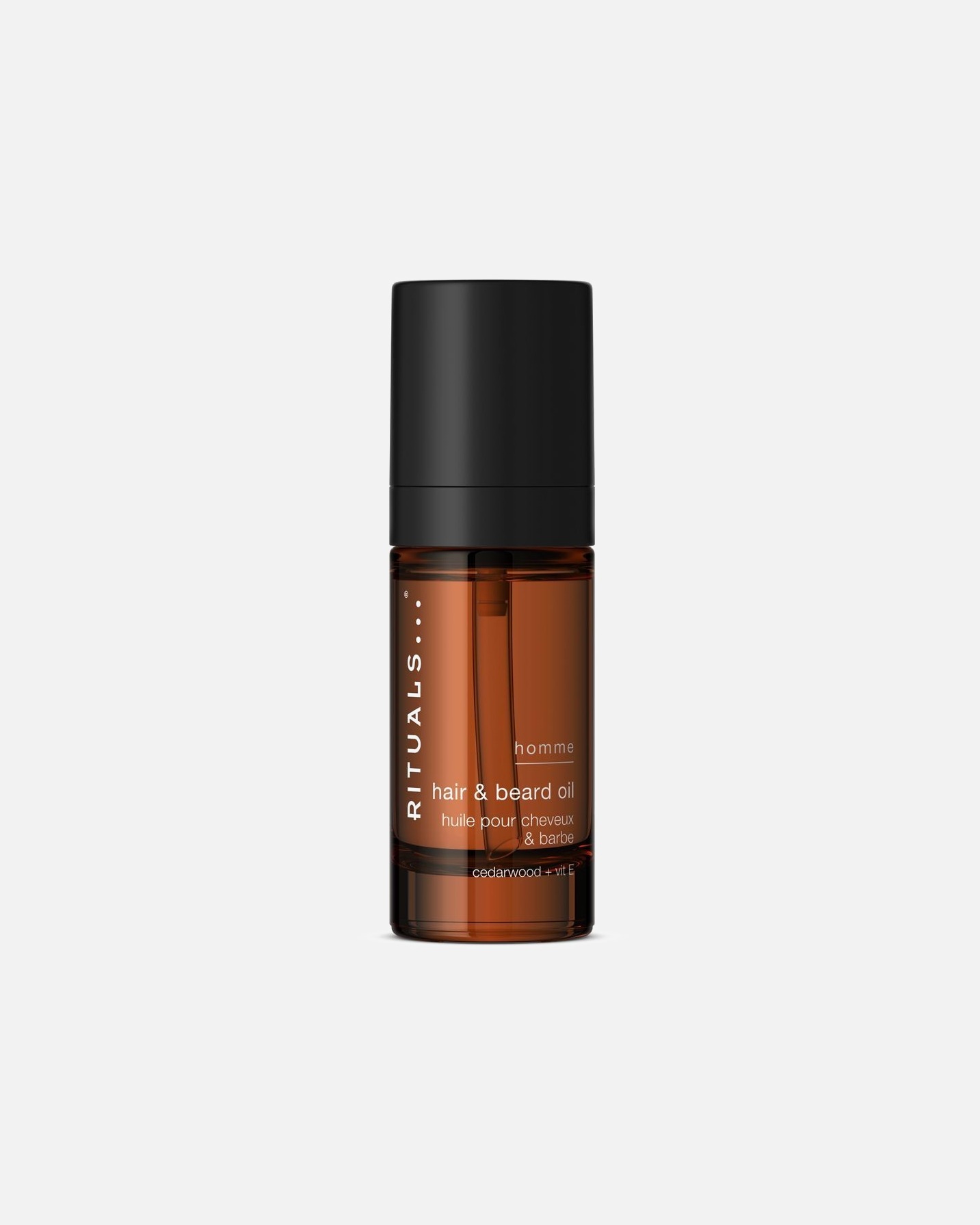 Péče o vousy po Pro mužeRitualsHomme CollectionHair & Beard Oil - olej na vlasy a vousy30 ml