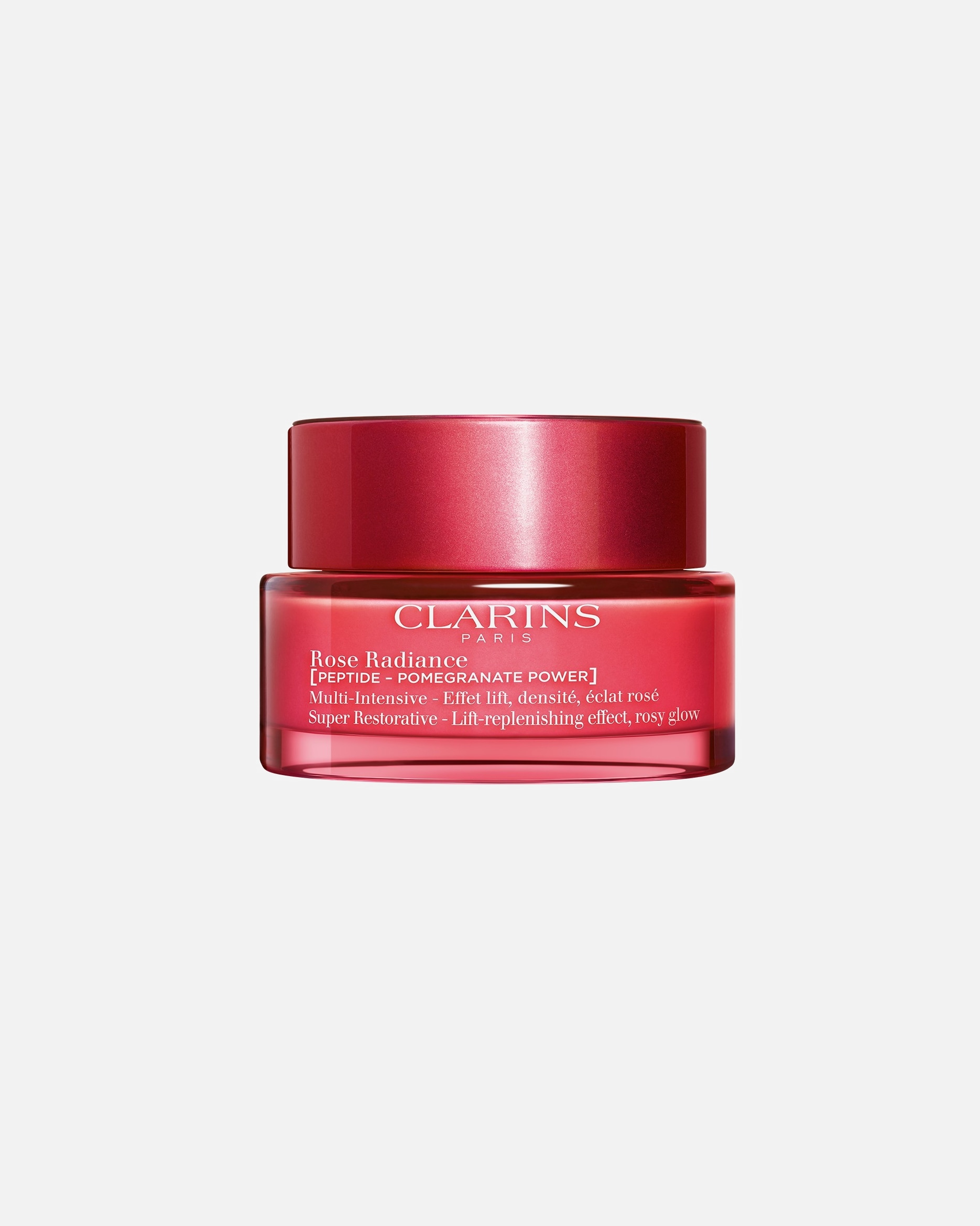 Krém na obličej po Pro ženyClarinsMulti-Intensive 50+Super Restorative Rose Radiance Cream50 ml
