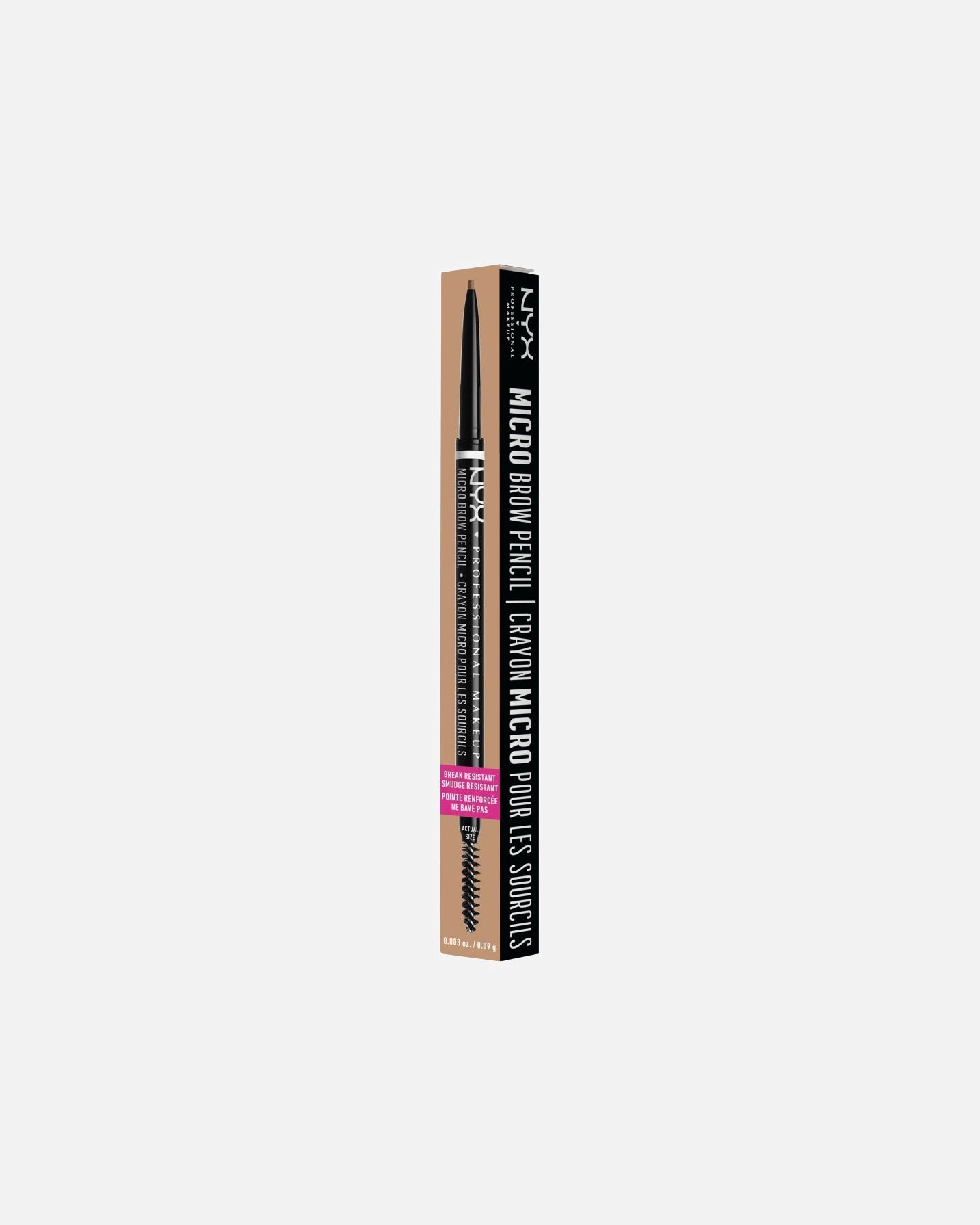 Tužka na obočí po UnisexNYX Professional MakeupPride MakeupMicro Brow PencilAsh Blonde