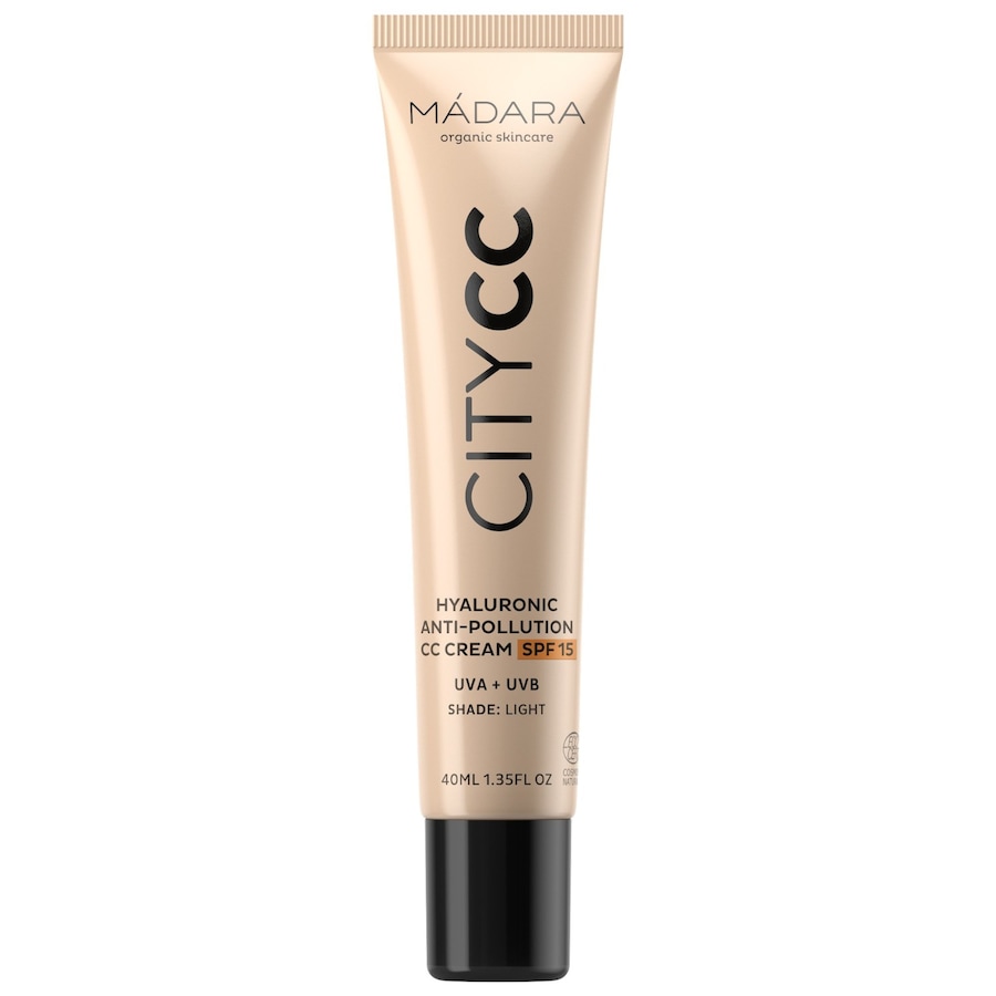 MÁDARA - City CC Hyaluronic Anti-Pollution SPF15 BB a CC krémy 40 ml Světle hnědá unisex