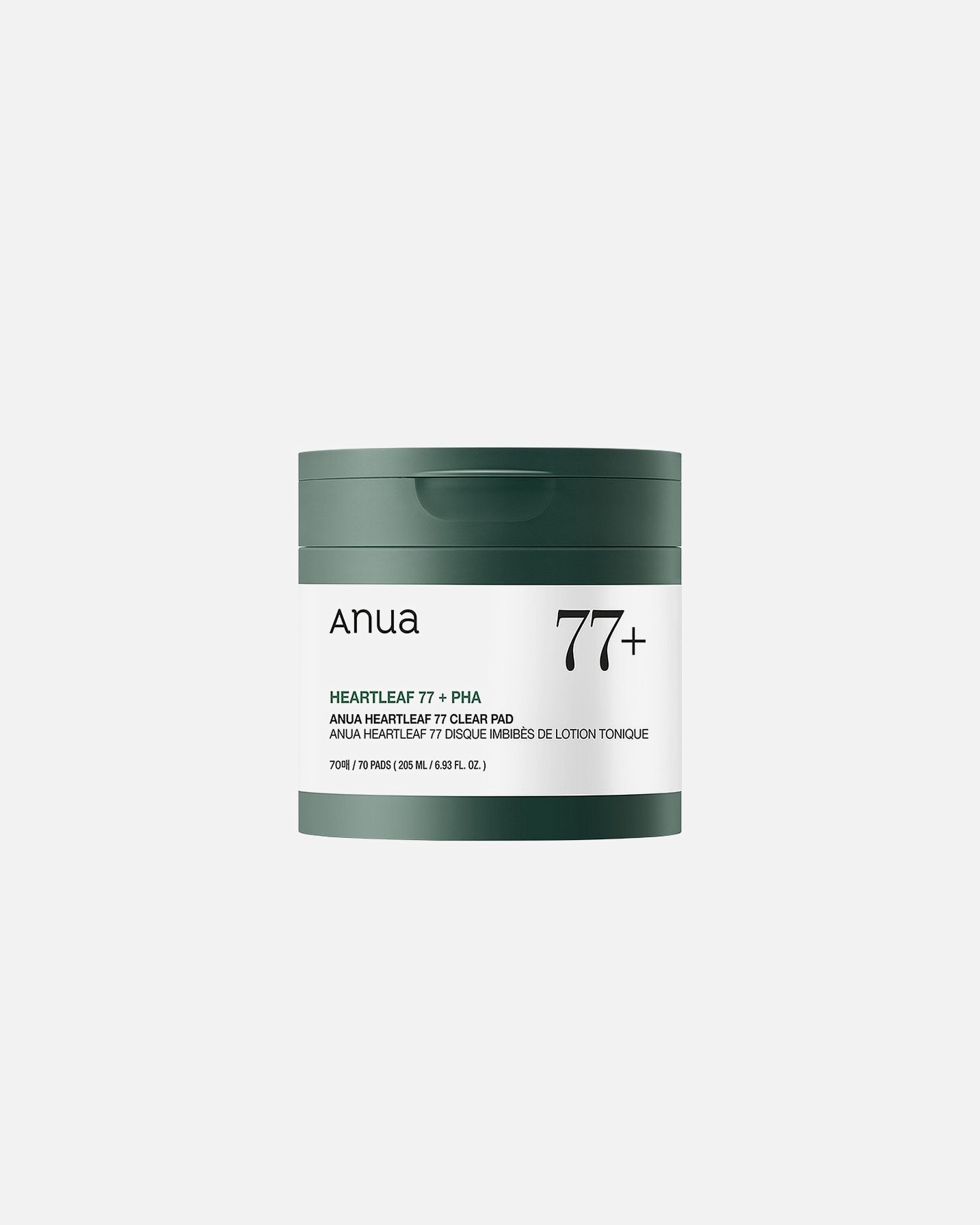 Pleťová voda po UnisexAnuaHeartleaf 77% Clear Pad (70EA)_EU205 ml