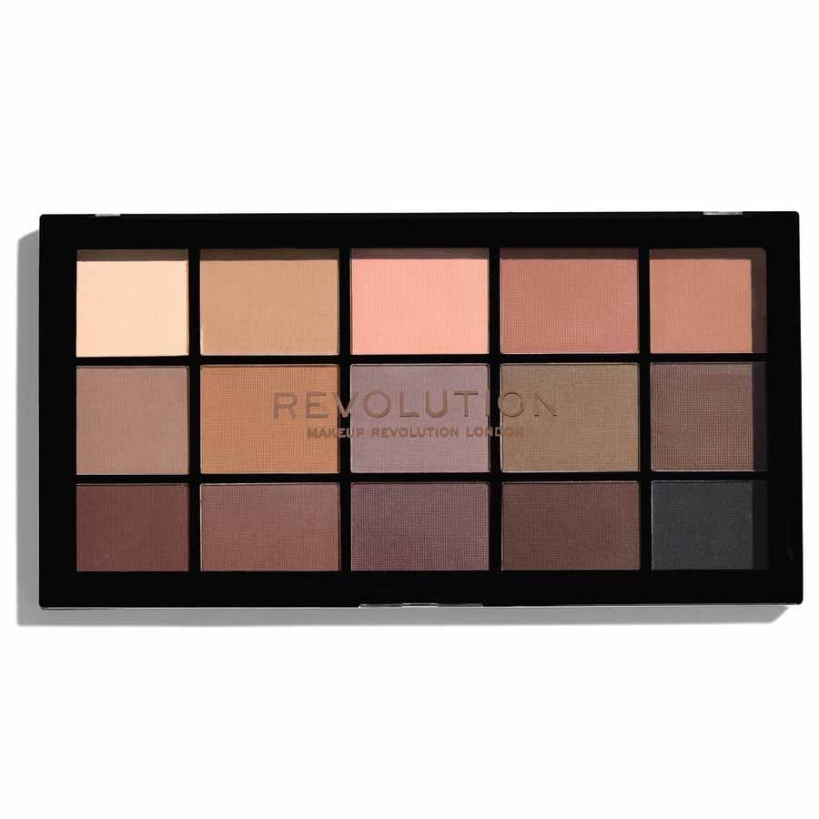 REVOLUTION - Re-Loaded Basic Mattes Oční stíny 16.5 g Světle hnědá dámské