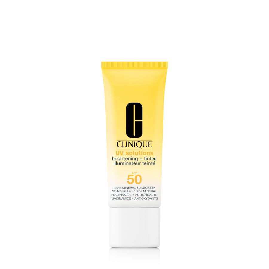 Clinique - UV Solutions™ UV Solutions Brightening + Tinted Sunscreen SPF 50 Opalovací krémy 40 ml Světle hnědá unisex
