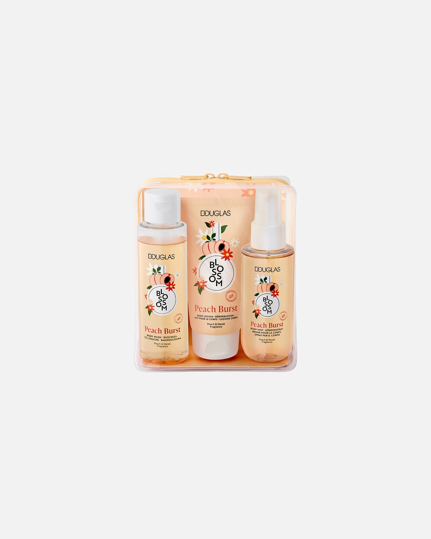 Sada tělové kosmetiky po UnisexDouglas CollectionBlossomPeach Burst Travel Set1 ks