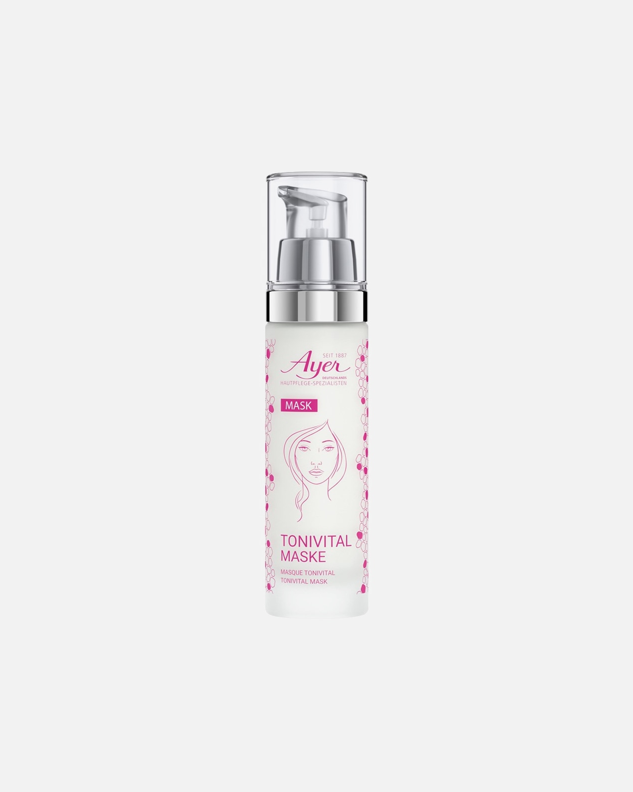 Hydratační maska po Pro ženyAyer#INNERBEAUTYMaska Tonivital50 ml