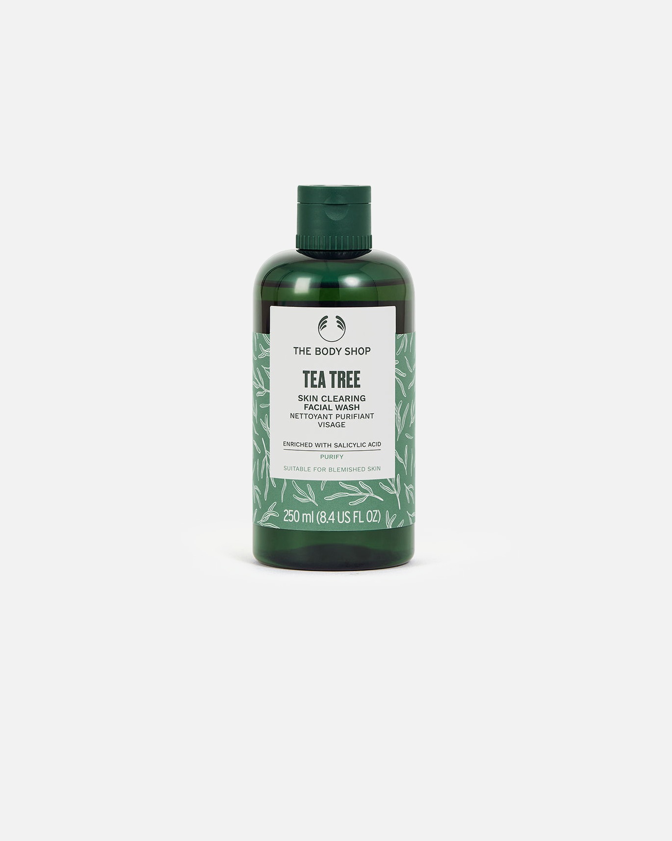 Čisticí gel po Pro ženyThe Body Shop#INNERBEAUTYTea Tree Skin Clearing Facial Wash250 ml