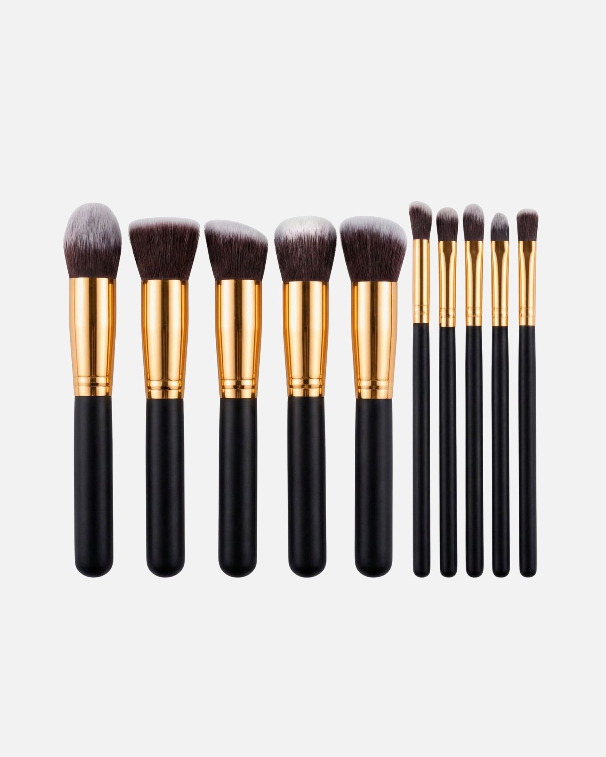 Sada štětců po Pro ženyTechnique ProTechnique PRO Makeup-Pinsel, Gold Edition – Sada 10 štětců3867-T1