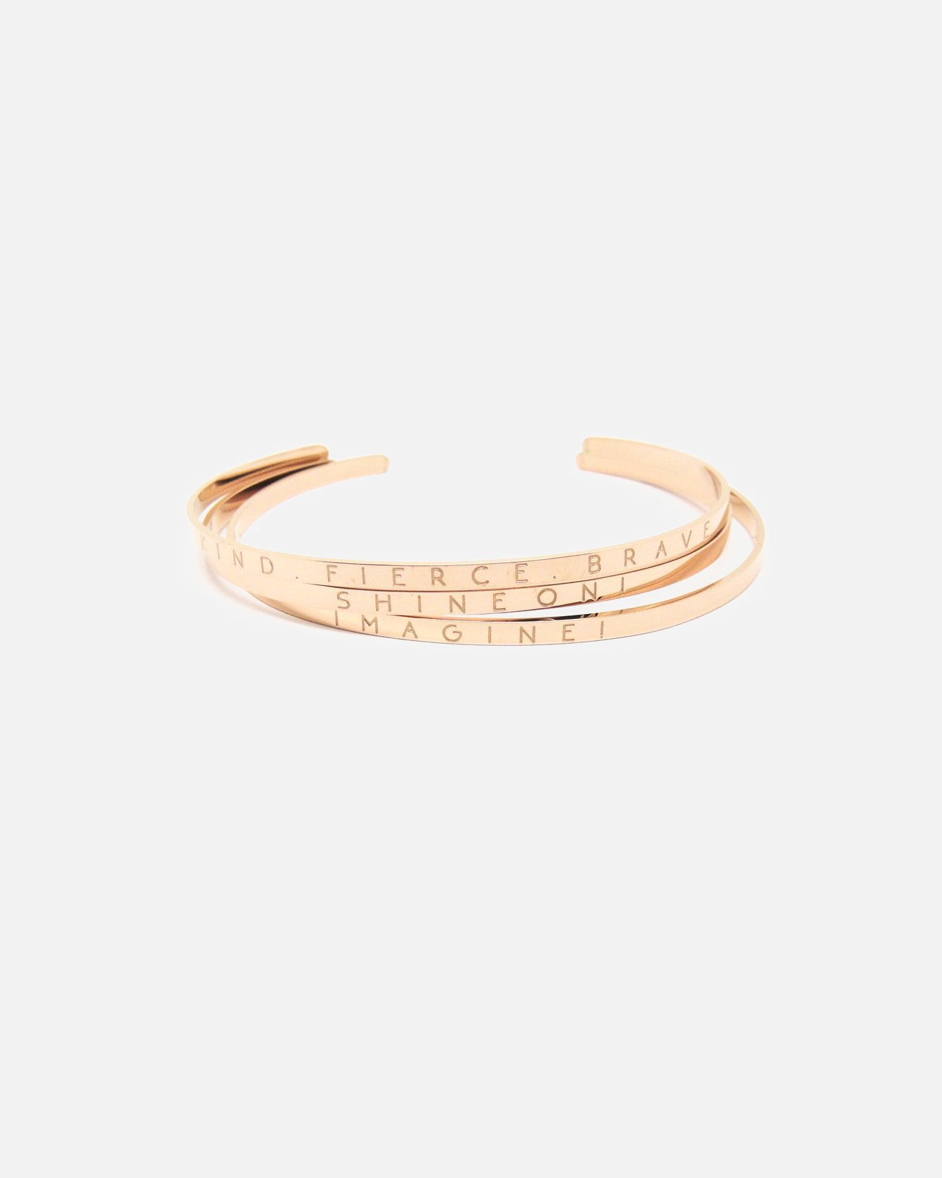 Náramek po Pro ženyAiloriaÉMOTION Náramek (sada 3 kusů)růžově zlatá