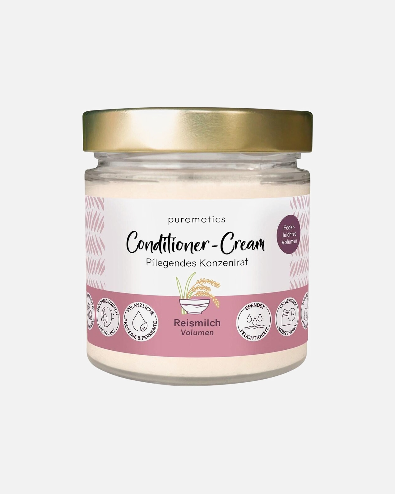 Kondicionér na vlasy po Unisexpuremetics#INNERBEAUTYObjemový kondicionér Cream 'Rice Milk'150 g