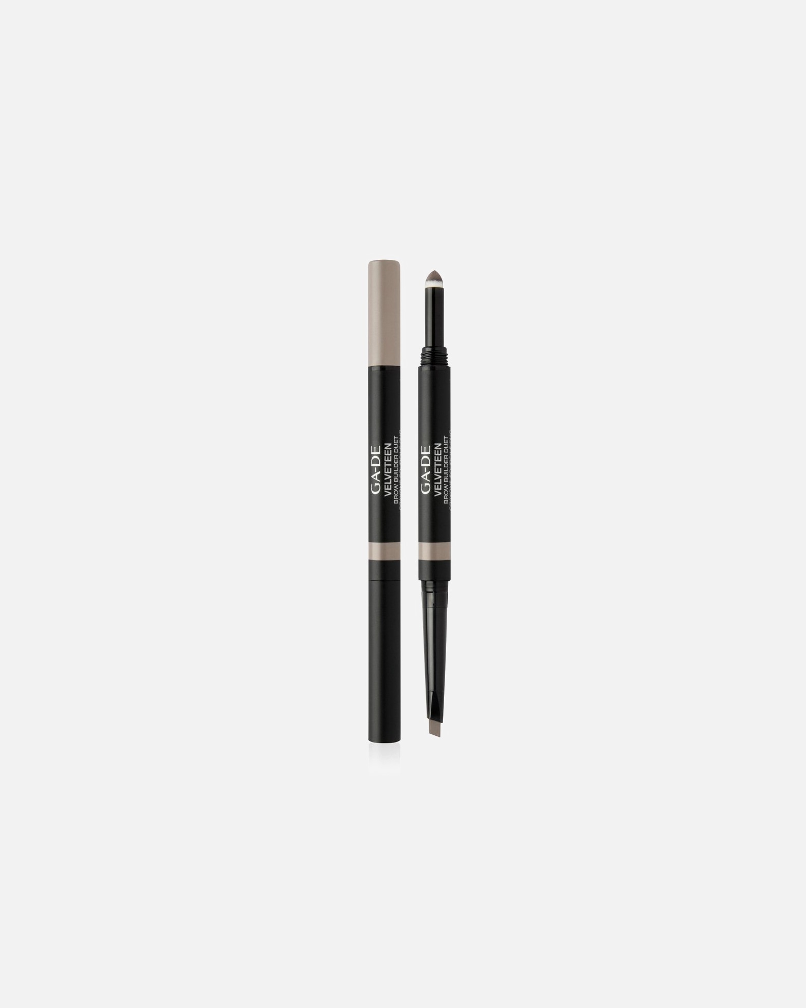 Tužka na obočí po Pro ženyGA-DEVelveteen Brow Builder Duet22 Taupe