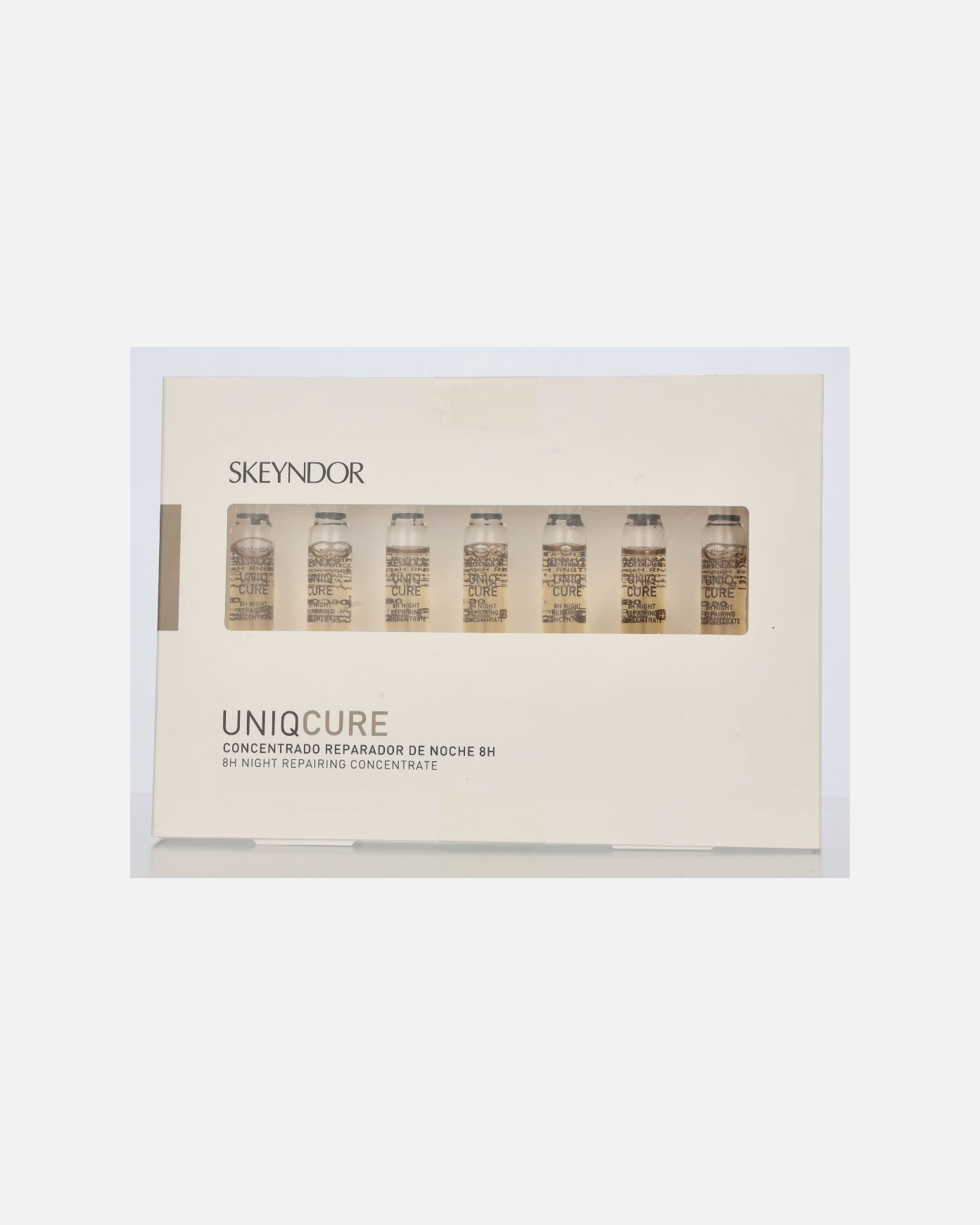 Sérum proti vráskám po UnisexSkeyndorUniqcure 8h Night Repairing Concentrate Set14 ml