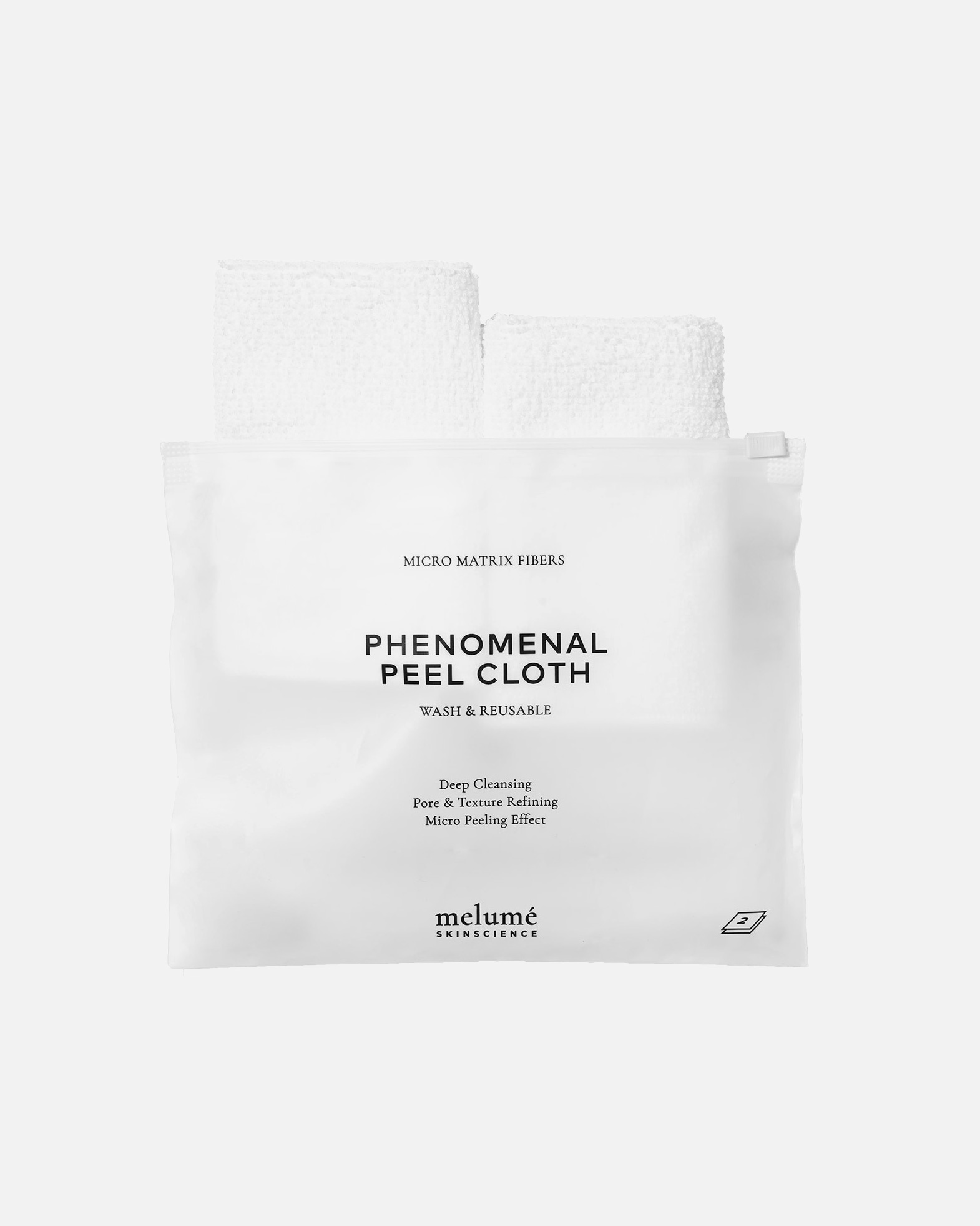 Odličovací tampony po Unisexmelumé Skinscience#INNERBEAUTYPhenomenal Peel ClothPhenomenal Peel Cloth