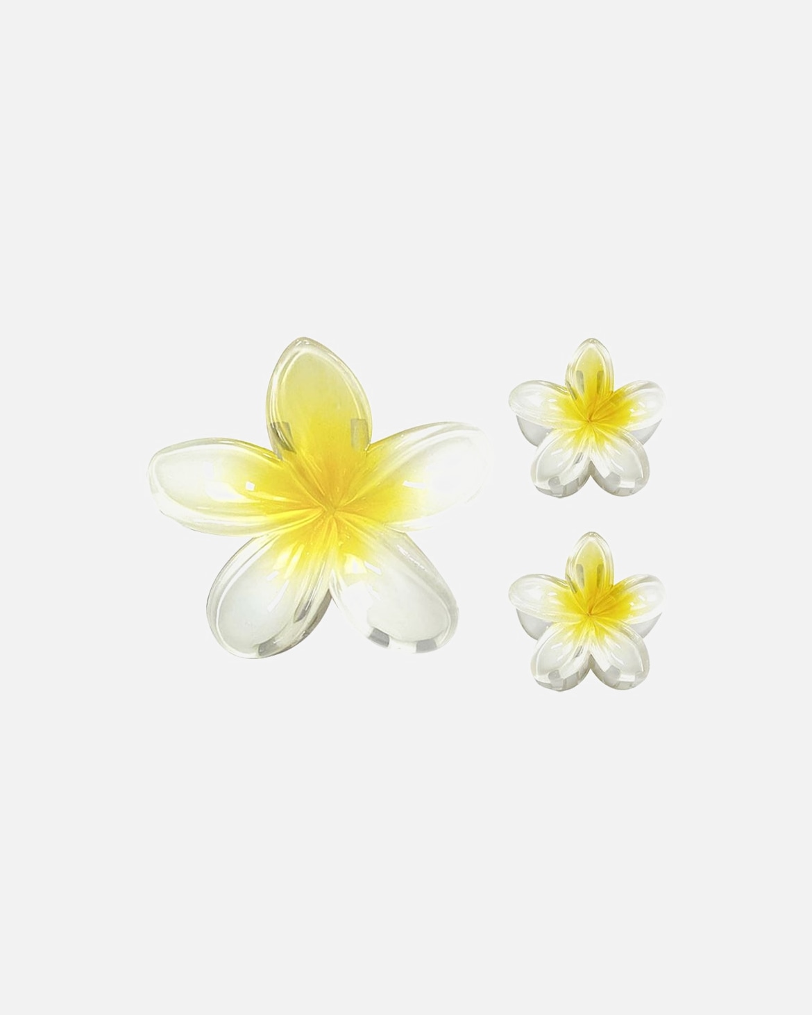 Sponky do vlasů po UnisexSOHOMoana Trio Sponky do vlasůYellow Plumeria