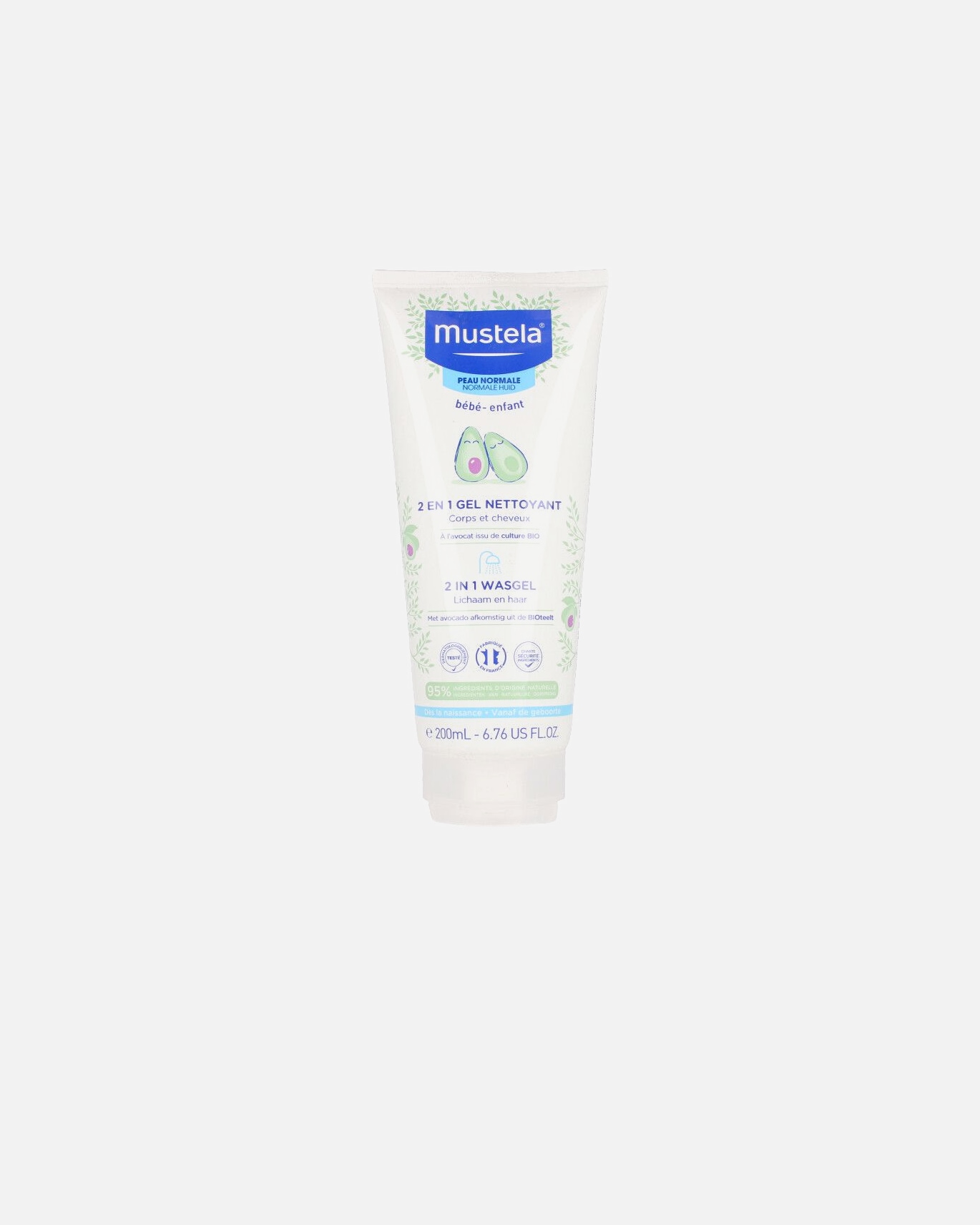 Dětský sprchový gel po UnisexMustela2-In-1 Cleansing Gel200 ml