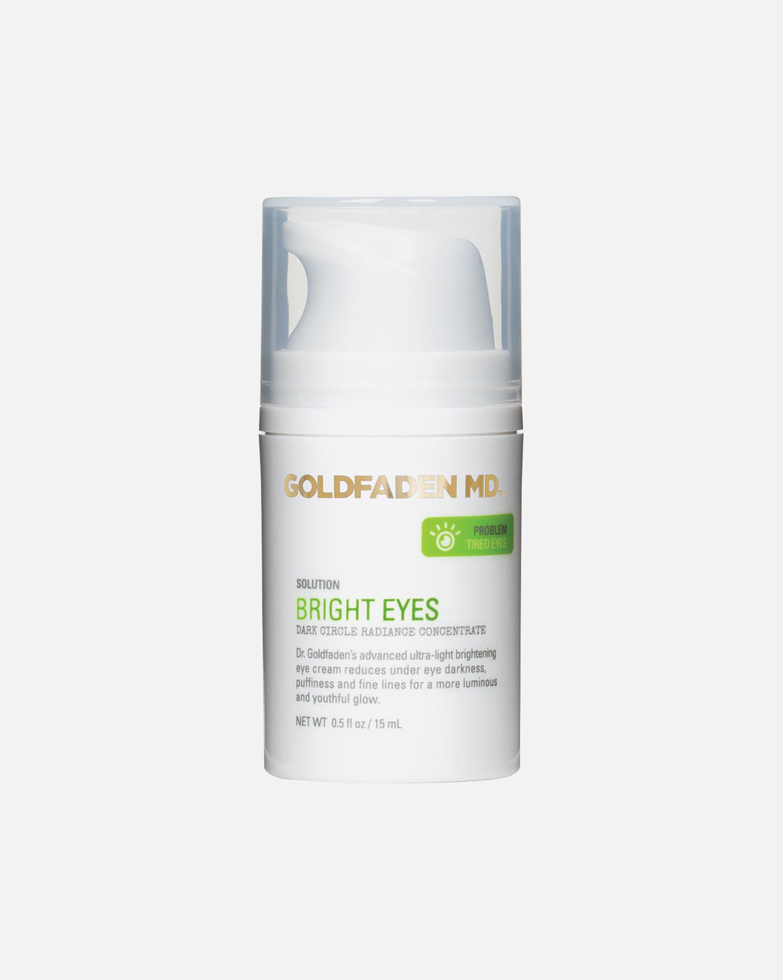 Oční krém po UnisexGoldfadenBright Eyes - Dark Circle Radiance ComplexBright Eyes - Dark Circle Radiance Complex