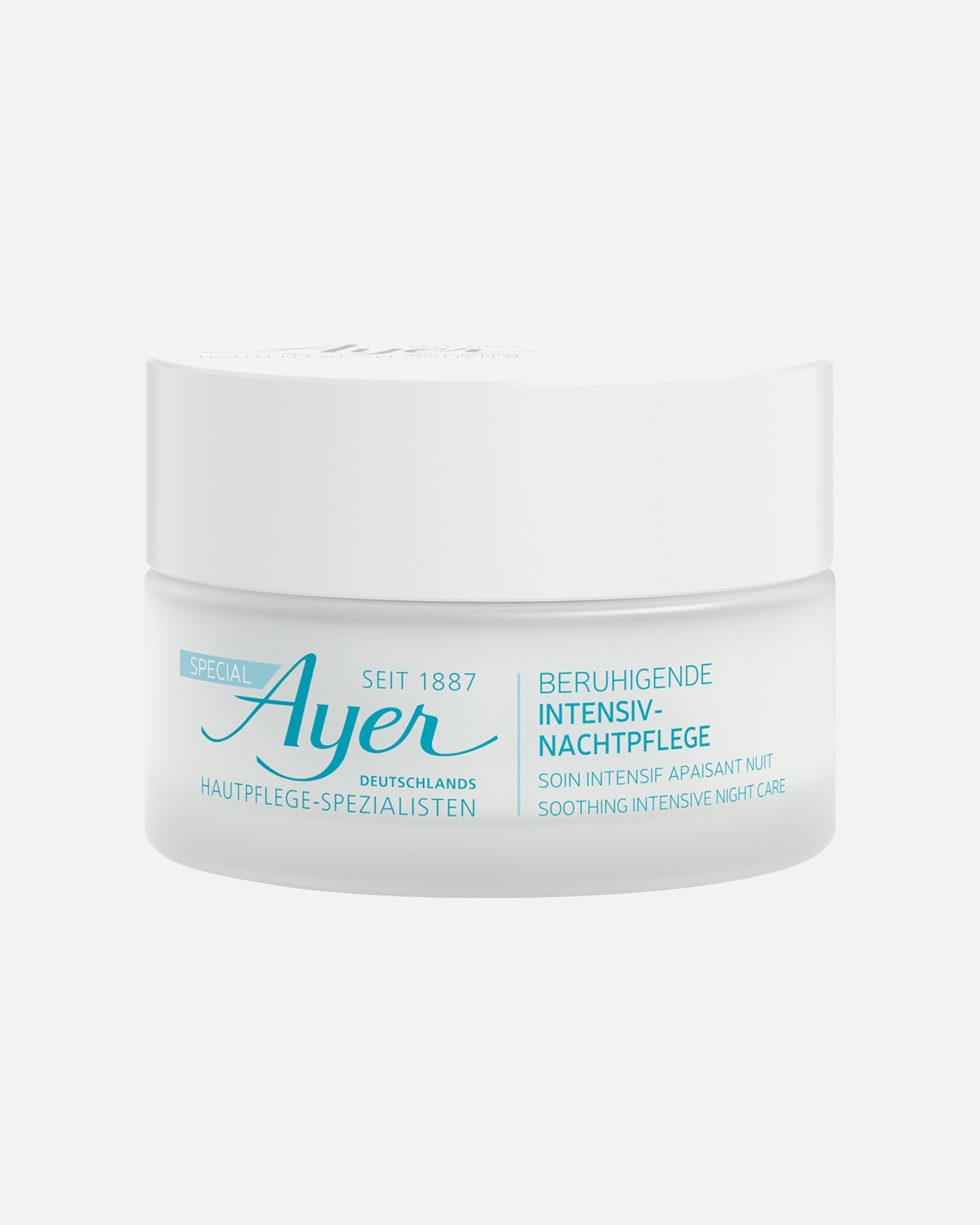 Noční krém po Pro ženyAyer#INNERBEAUTYZklidňující intenzivní noční péče50 ml