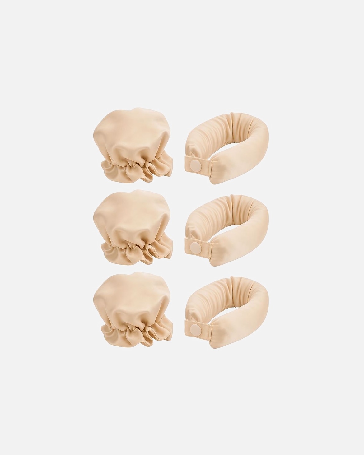 Natáčky po Pro ženySOHONatáčky pro lokny bez tepla Heatless Flexi Rod BunsBeige