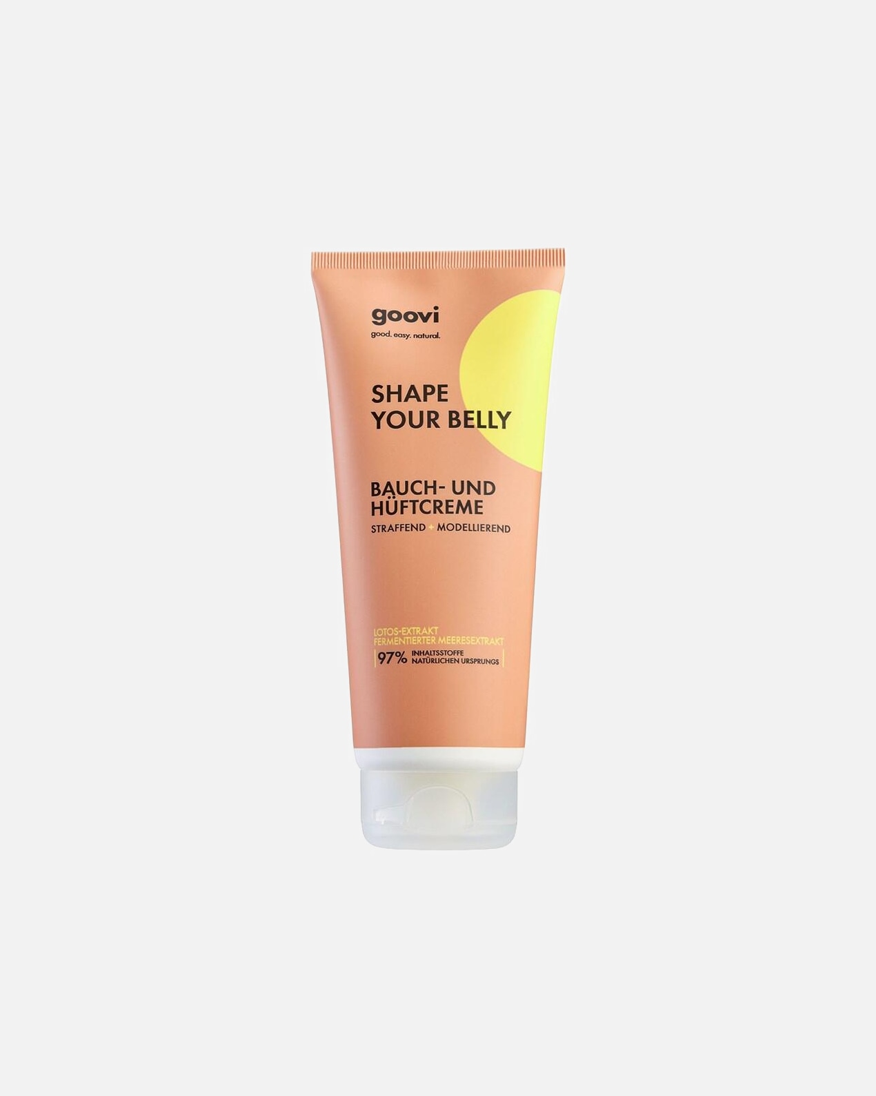 Tělové mléko po Pro ženygooviShape Your Belly Krém na žaludek a boky200 ml