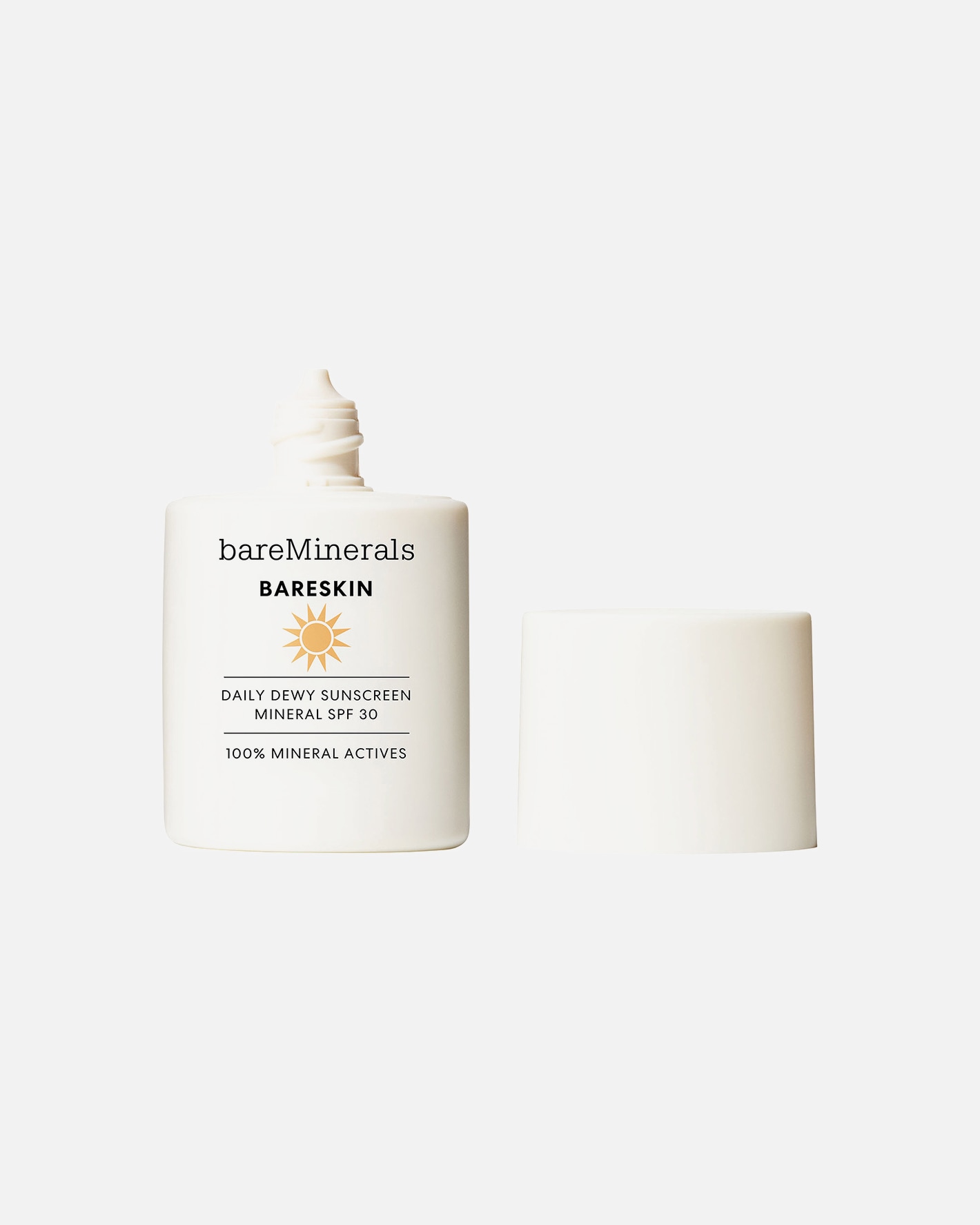 Opalovací krém na obličej po UnisexbareMinerals#INNERBEAUTYBARESKIN Daily Dewy Sunscreen Mineral SPF 30Sheer Untinted