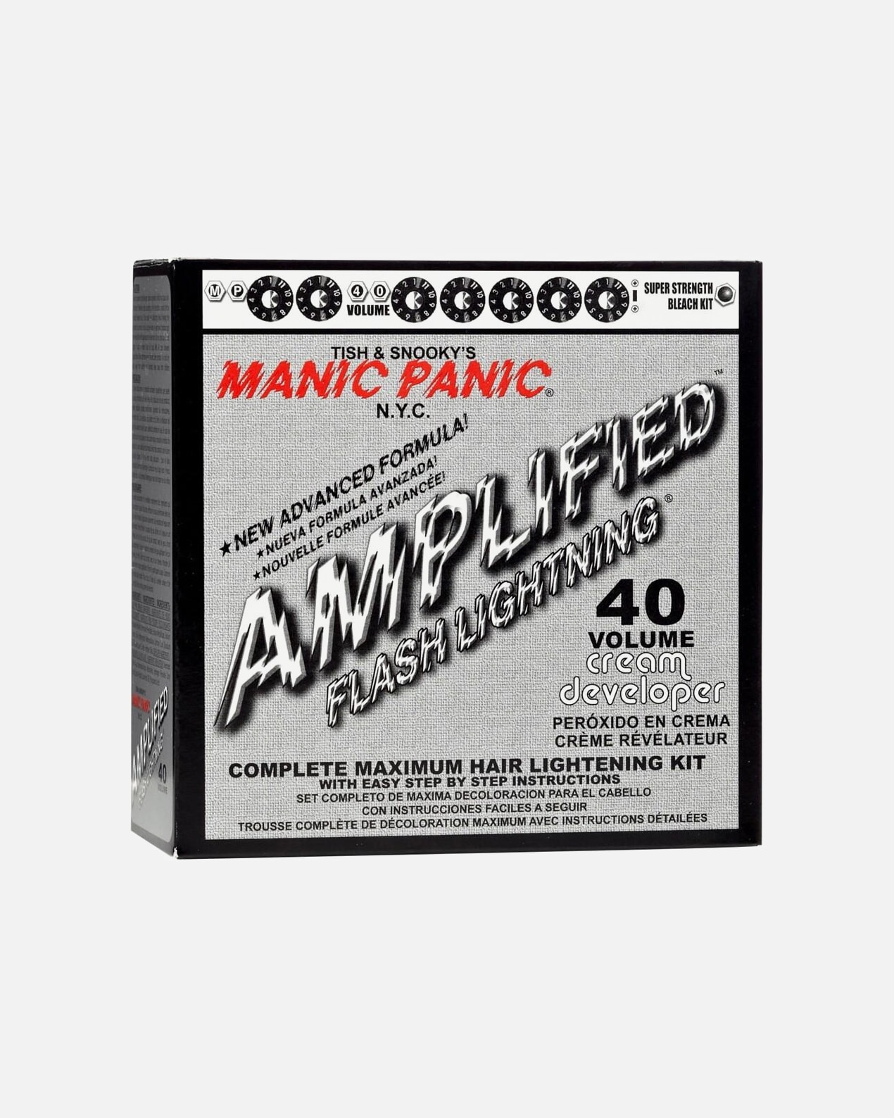 Zesvětlovač vlasů po UnisexManic Panic#INNERBEAUTYFlash Lightning Bleach Kit 40 Volume1 kus