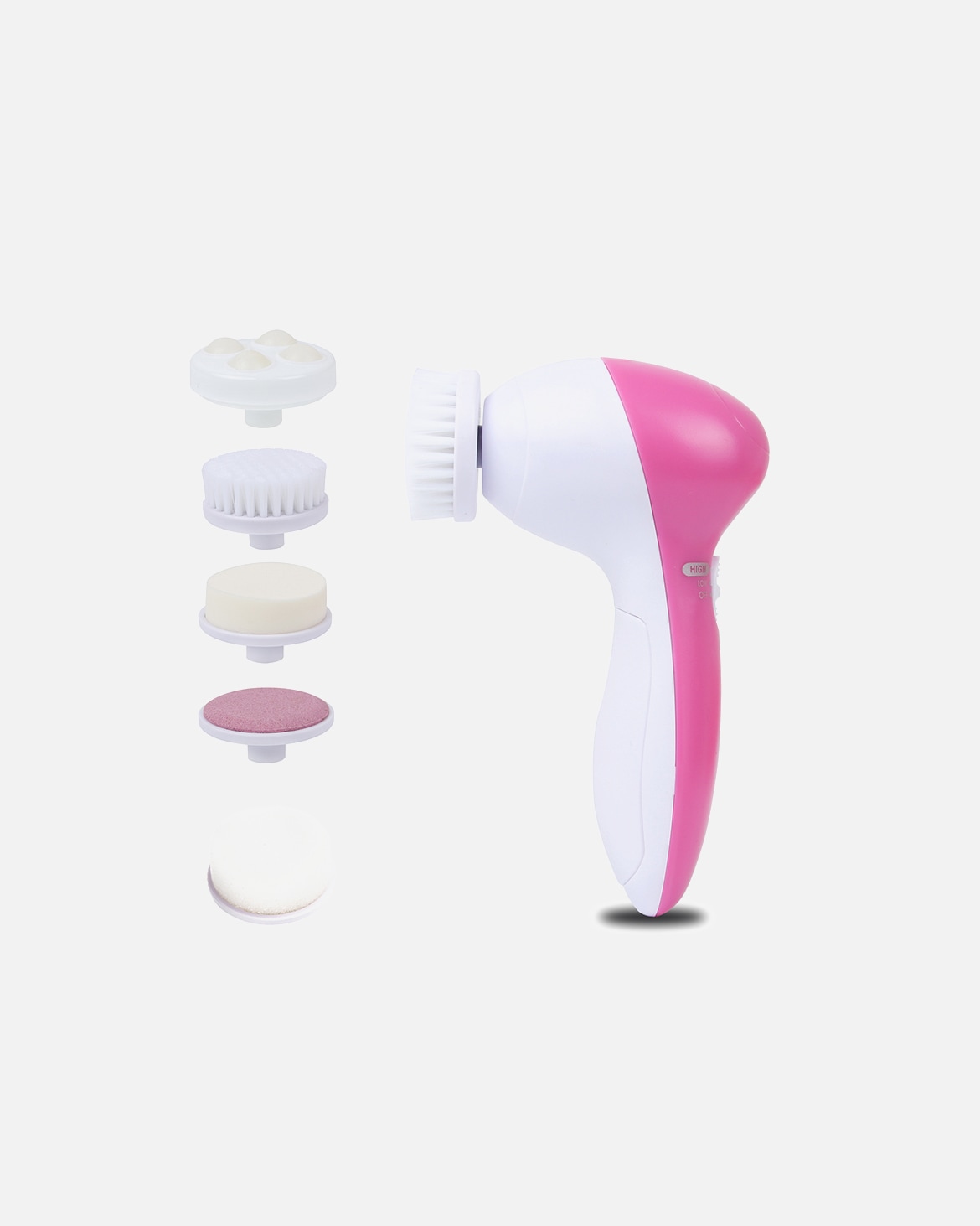 Přístroj na čištění pleti po UnisexElektrický čisticí kartáček na obličej 5 v 1Weiß
