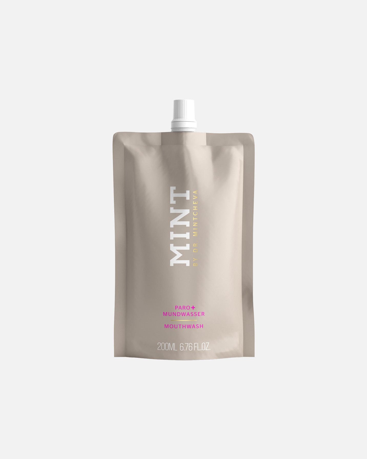 Ústní voda po UnisexMINT by Dr. MintchevaMOUTHWASH PARO+200 ml Refill