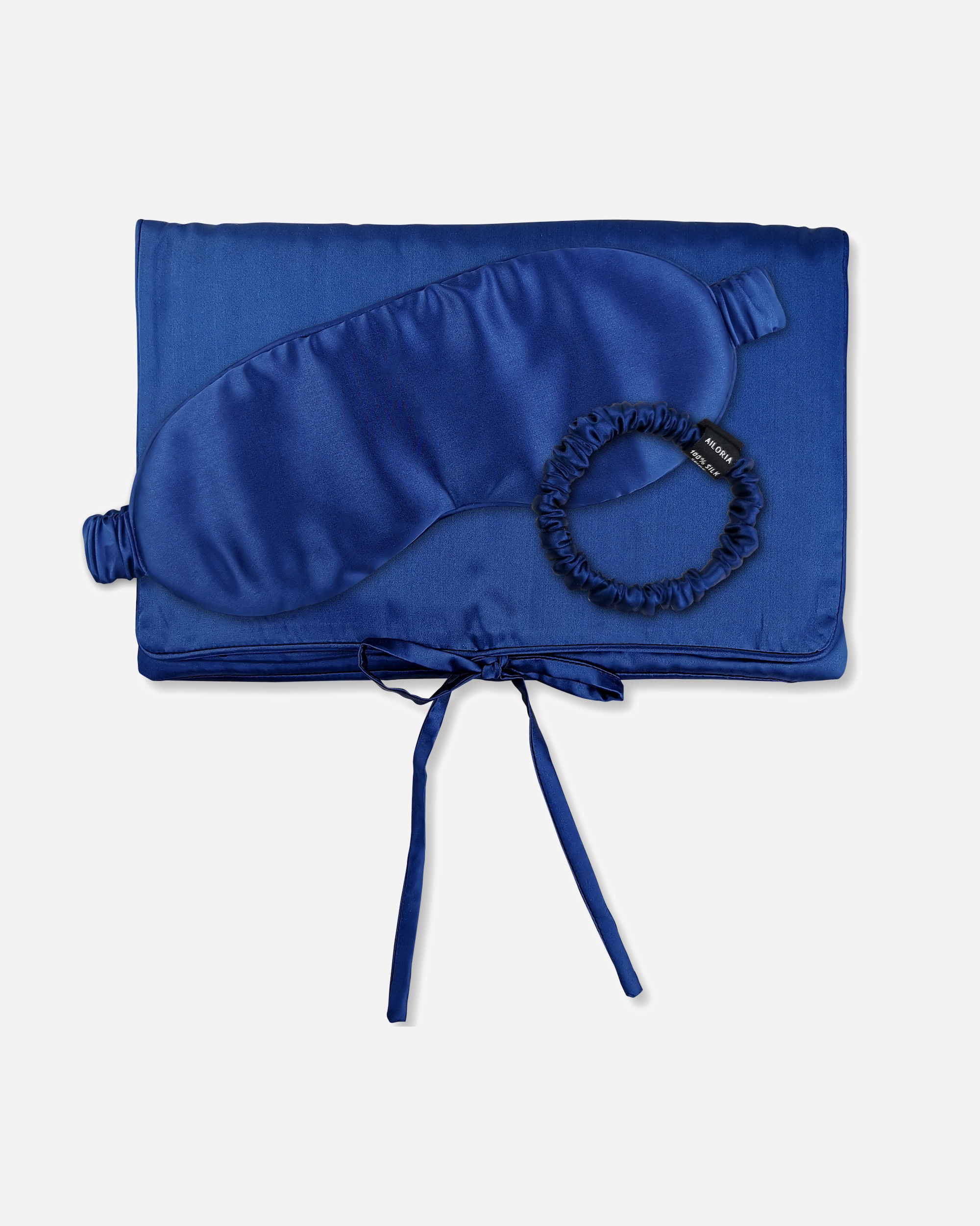 Čelenka po Pro ženyAiloriaTRAVEL SET BEAUTY S Pytel, maska na spaní a škraboška Smodrá