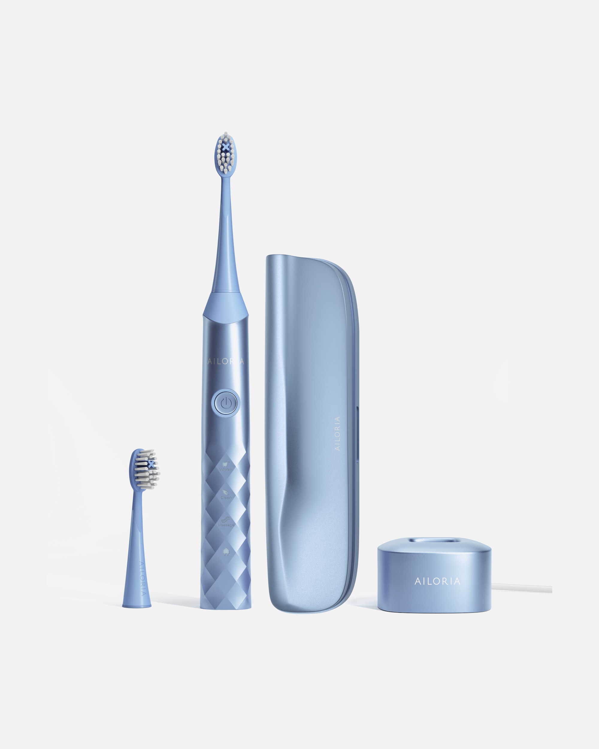 Elektrický zubní kartáček po UnisexAiloriaSHINE BRIGHT USB-SONIC TOOTHBRUSH Letní vydánímodrá