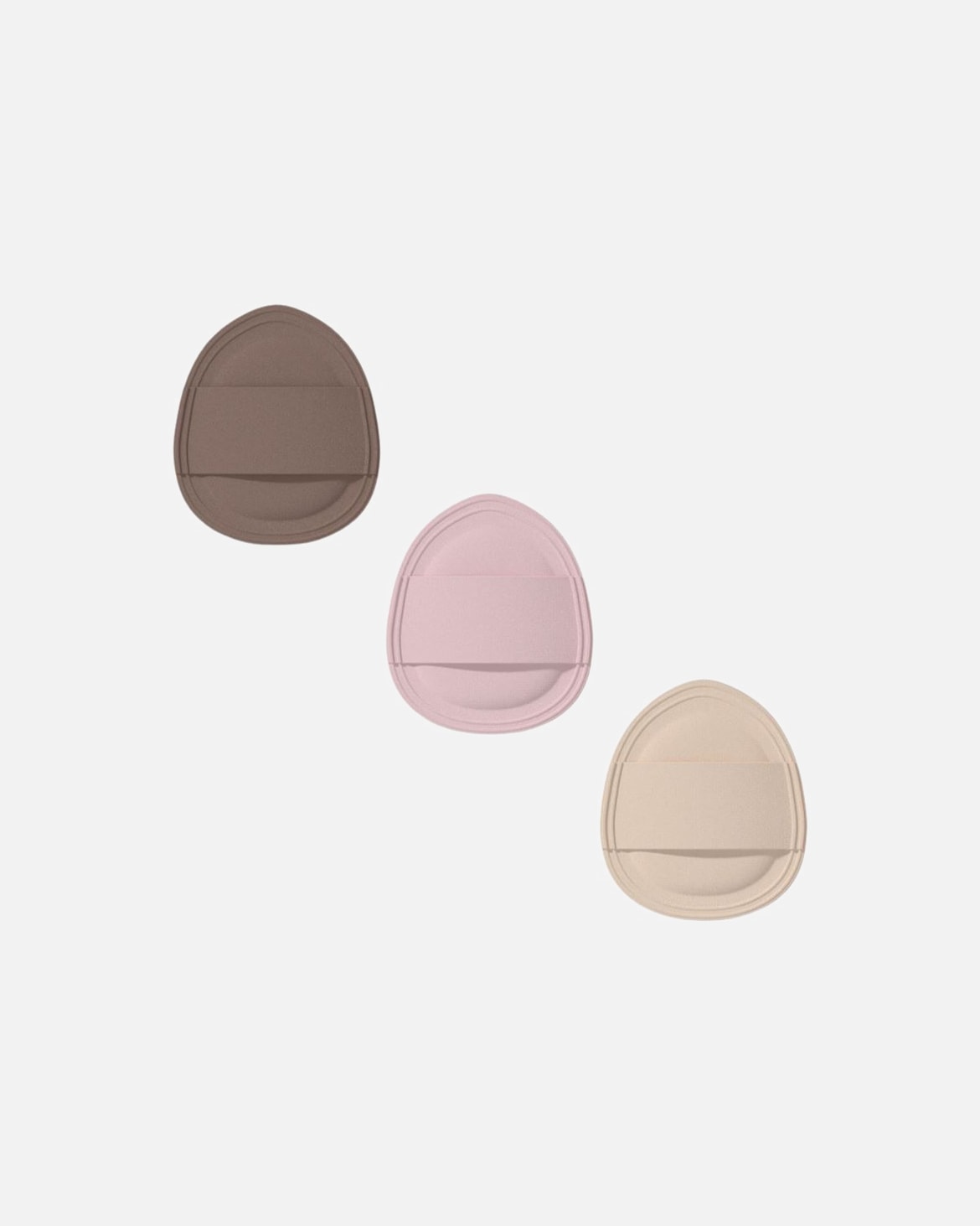 Houbička na make-up po UnisexTechnique PRO Trio Marshmallow Thumb Makeup Puffs – Aplikační houbičky1 kus