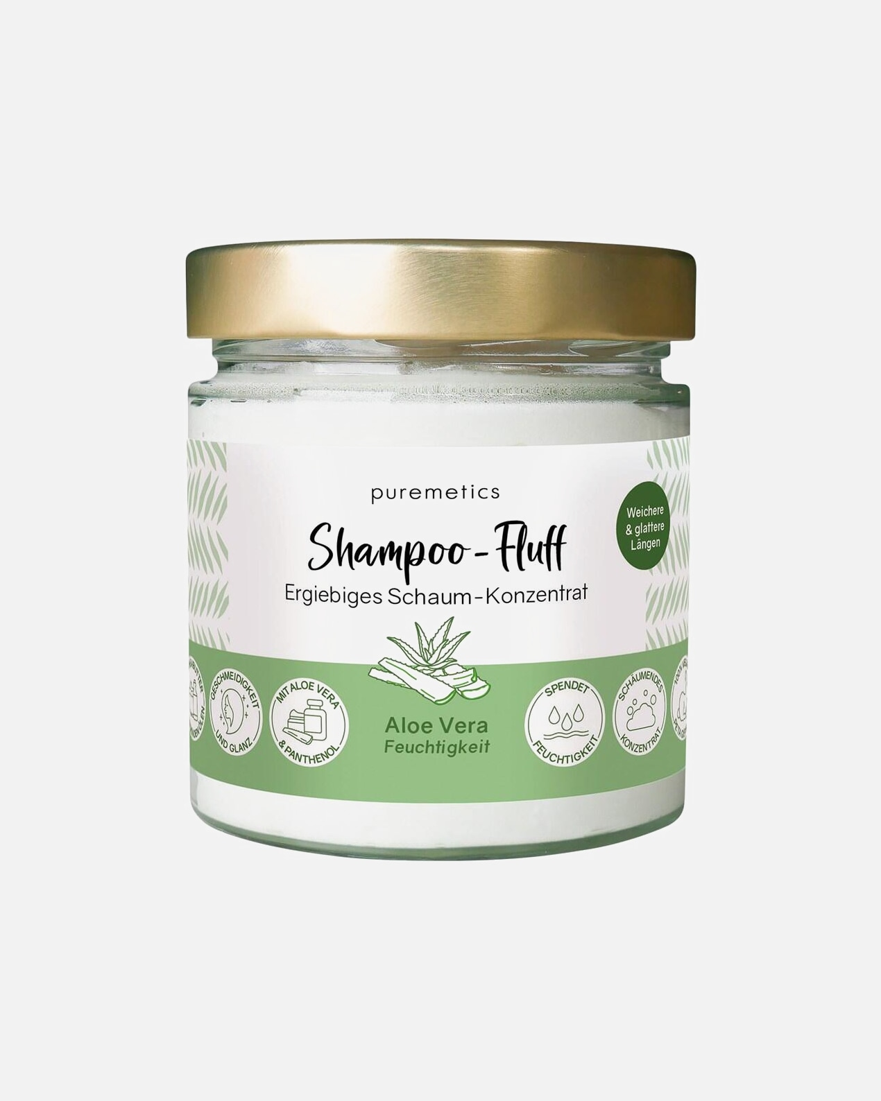 Šampon na vlasy po Unisexpuremetics#INNERBEAUTYHydratační šampon Fluff 'Aloe Vera'150 g