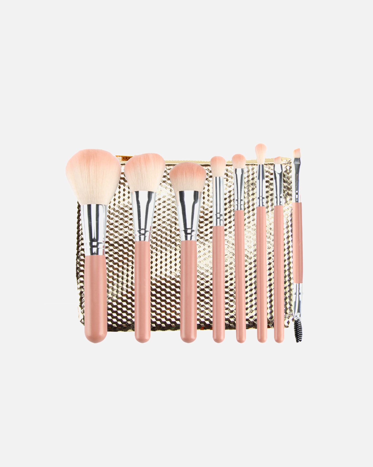 Sada štětců po UnisexAdvanced Face Brush Collection – Sada štětců na obličejChampagne