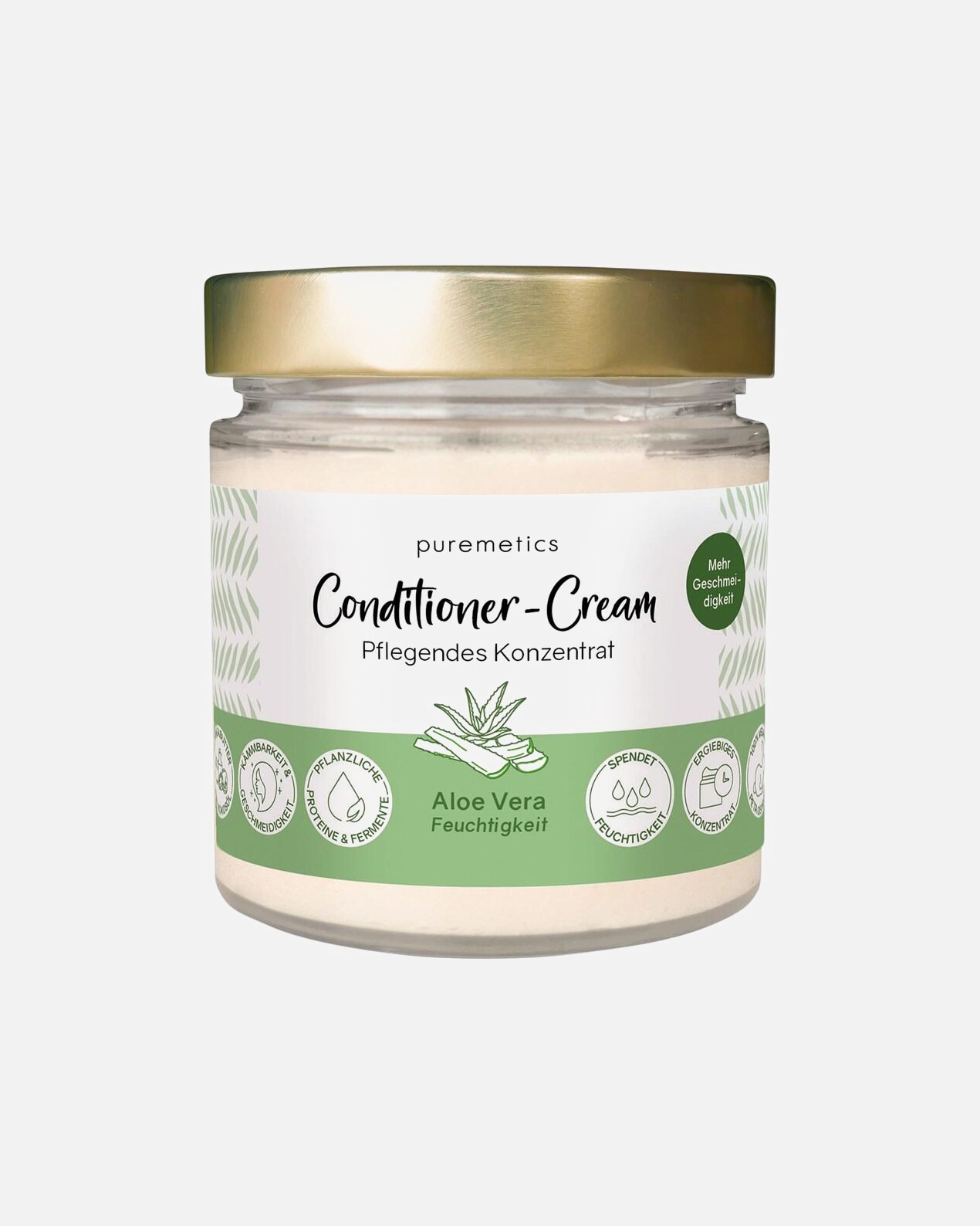 Kondicionér na vlasy po Unisexpuremetics#INNERBEAUTYHydratační kondicionér krém 'Aloe Vera'150 g