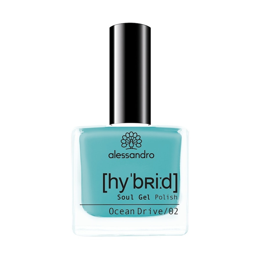Alessandro - California Dreams Hybridlack OCEAN DRIVE Laky na nehty 8 ml Stříbrná unisex